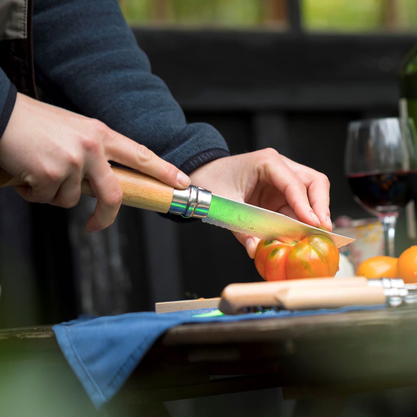 opinel-taschenmesser-no-12-wellenschliff-sandvik-stahl-buchenholzgriff-254603 image 7