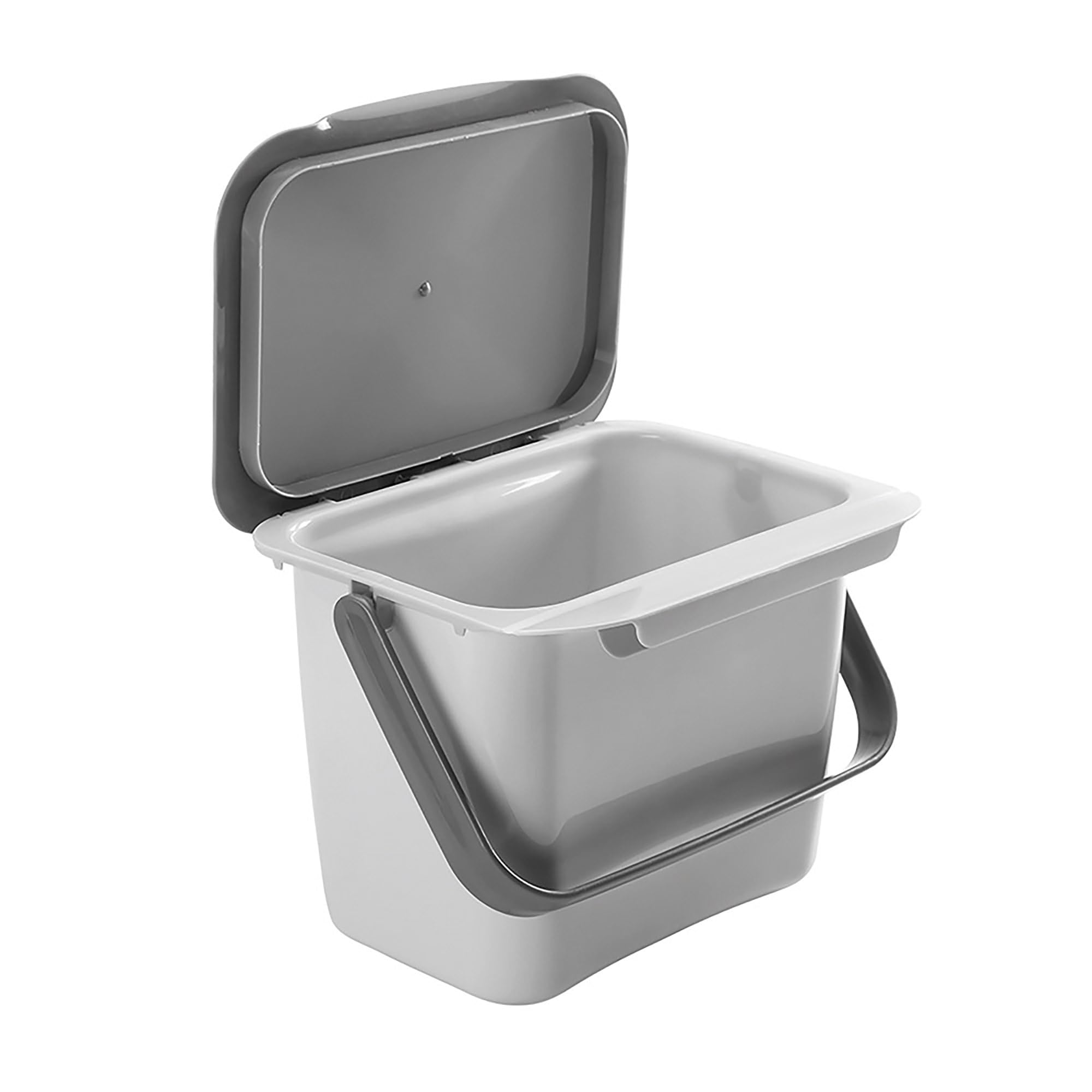metaltex-recogedor-kehrschaufel-wandmontage-4l-grau-25x20x19cm image 1