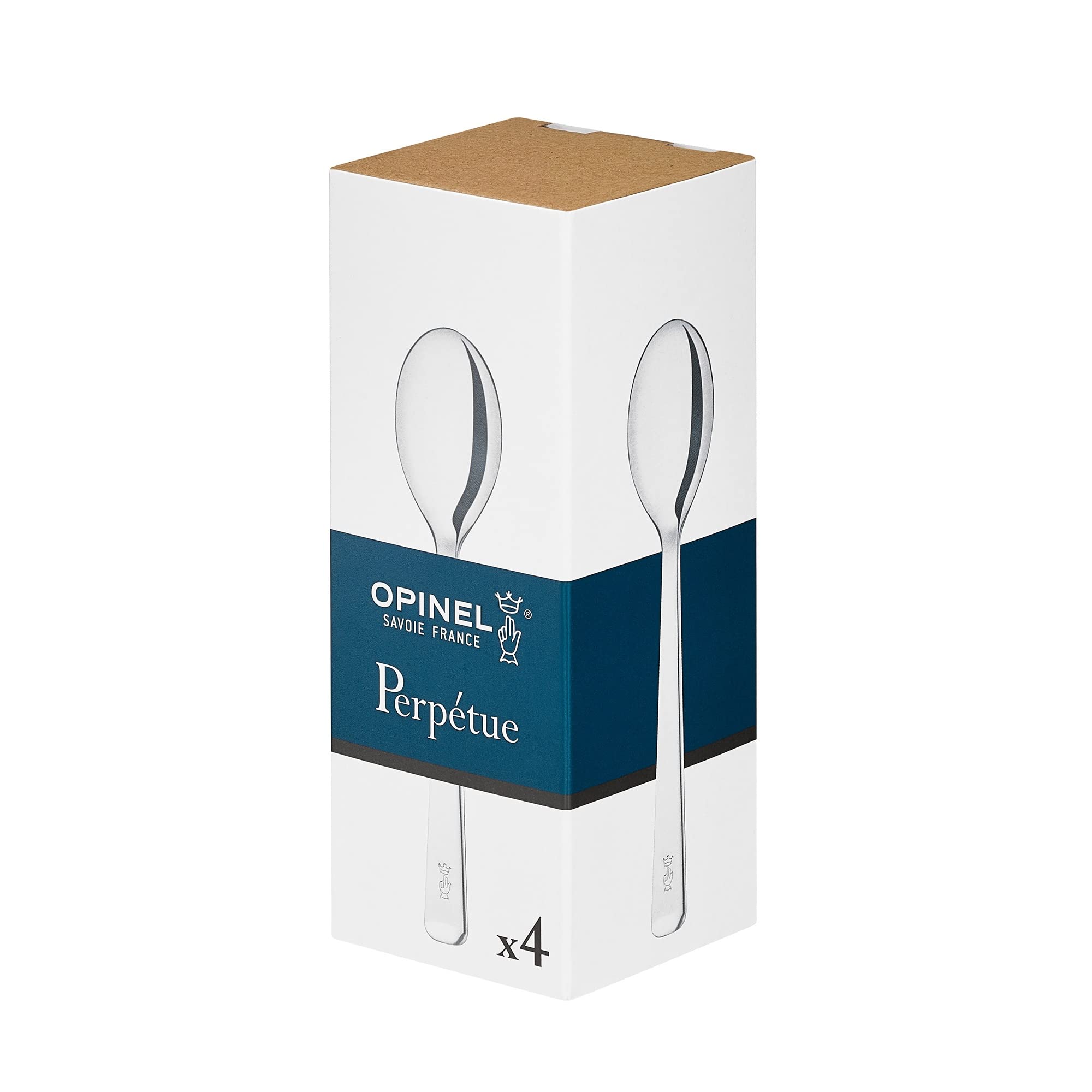 opinel-perp-tue-teel-ffel-set-4-st-ck-aus-edelstahl-silber image 1