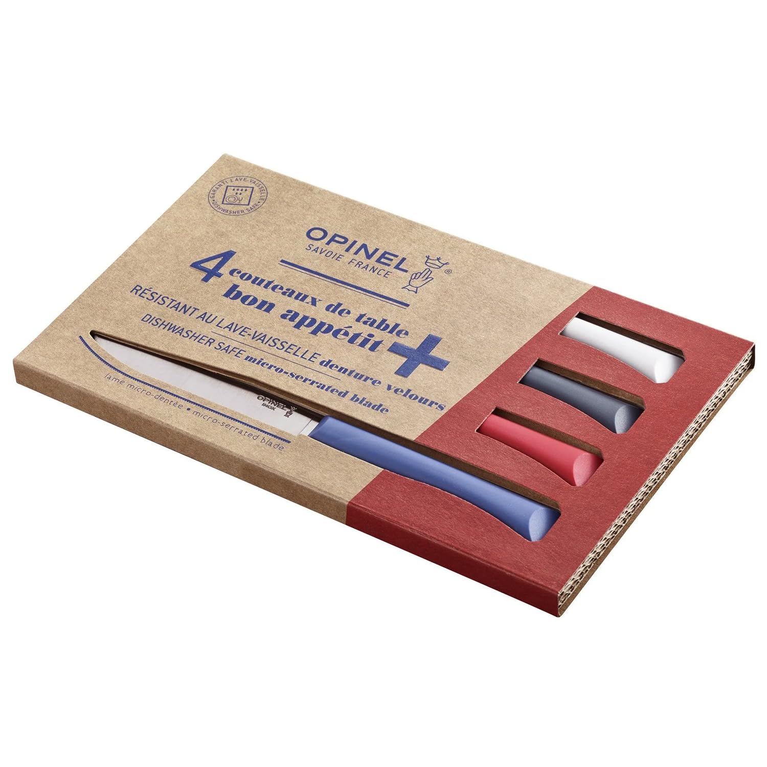 opinel-tafelmesser-set-bon-app-tit-4-farben-blau-m-hochwertiges-langlebiges-best image 2