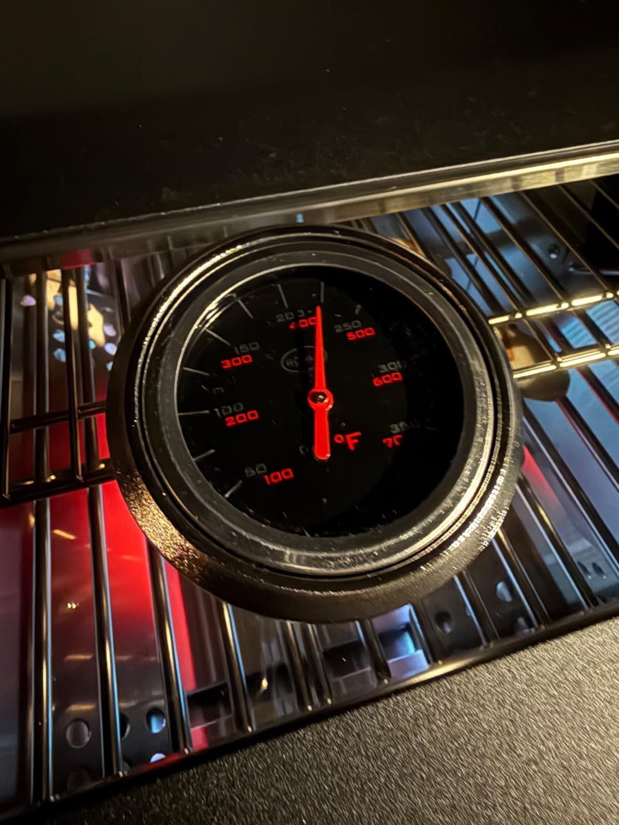 Toller Grill, nur der Deckel ist fragil