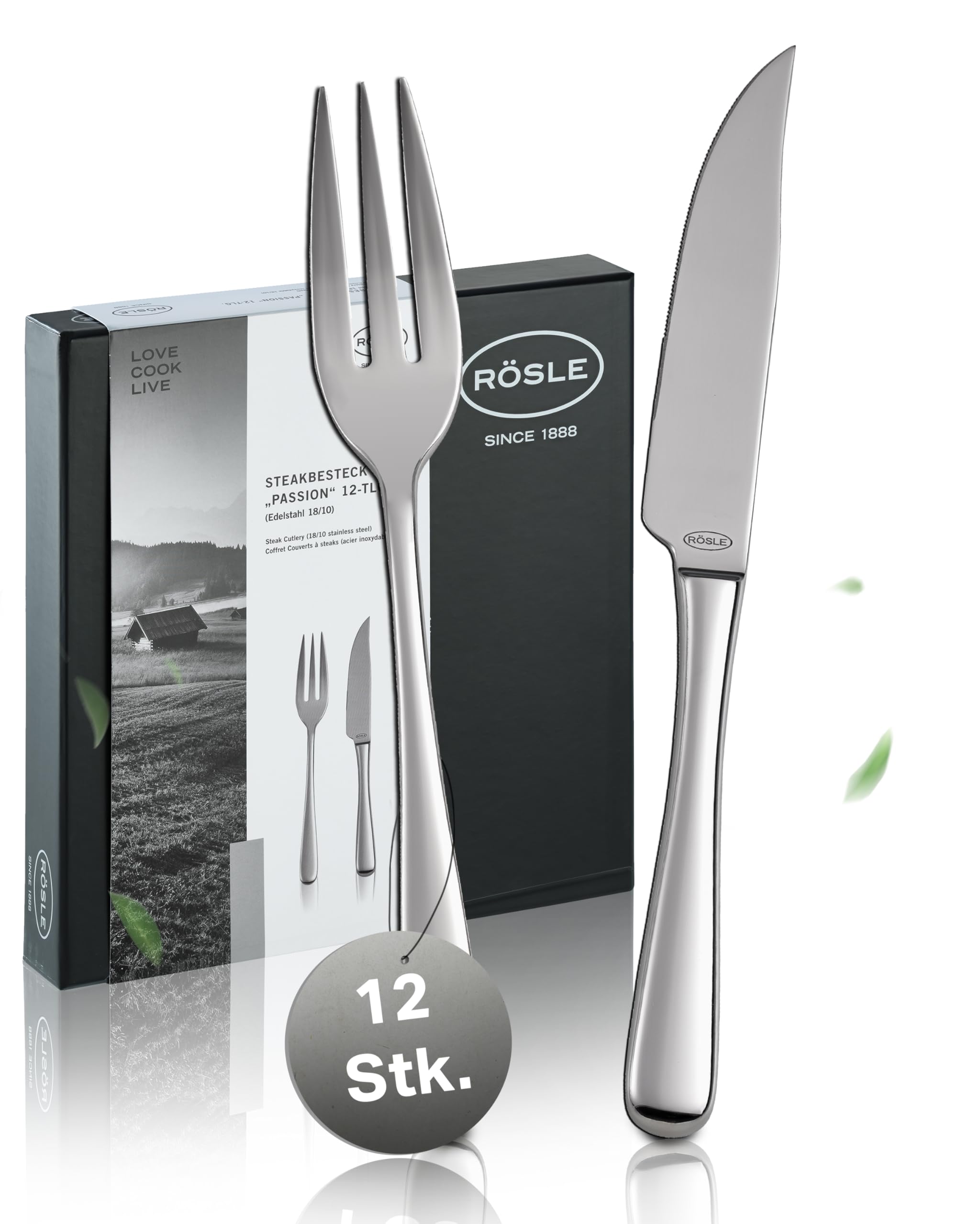 r-sle-passion-steakbesteck-12-teilig-6-personen-aus-edelstahl-18-10 image 1