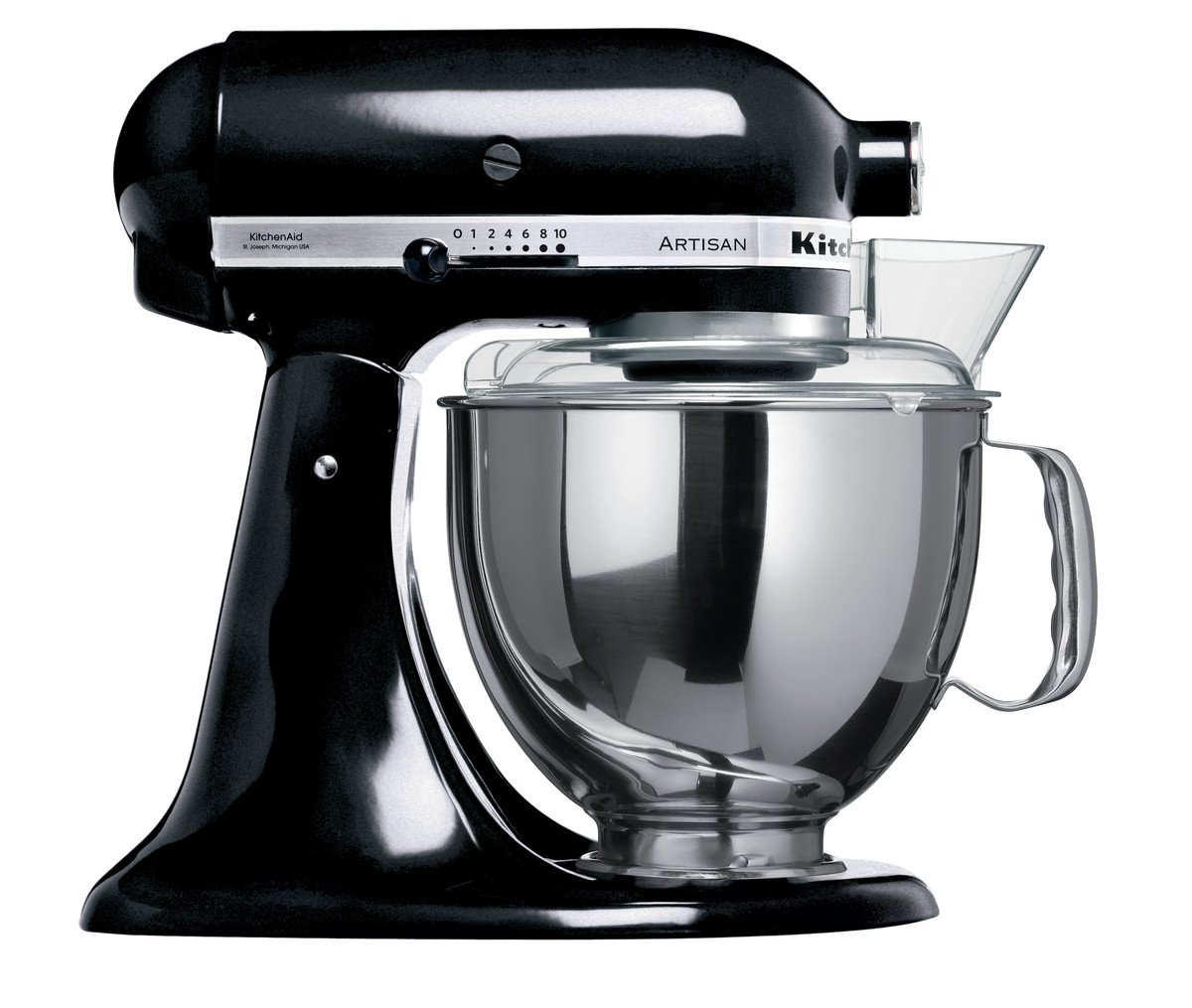kitchenaid-artisan-5ksm150pseob-k-chenmaschine-mit-gem-seschneider-und-3er-set-z image 3