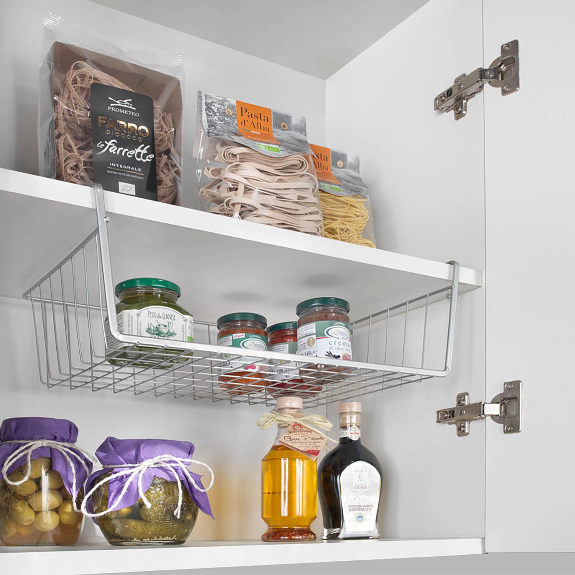 metaltex-kanguro-schrankkorb-40-cm-platzsparender-unter-schrank-korb-mit-polythe image 4