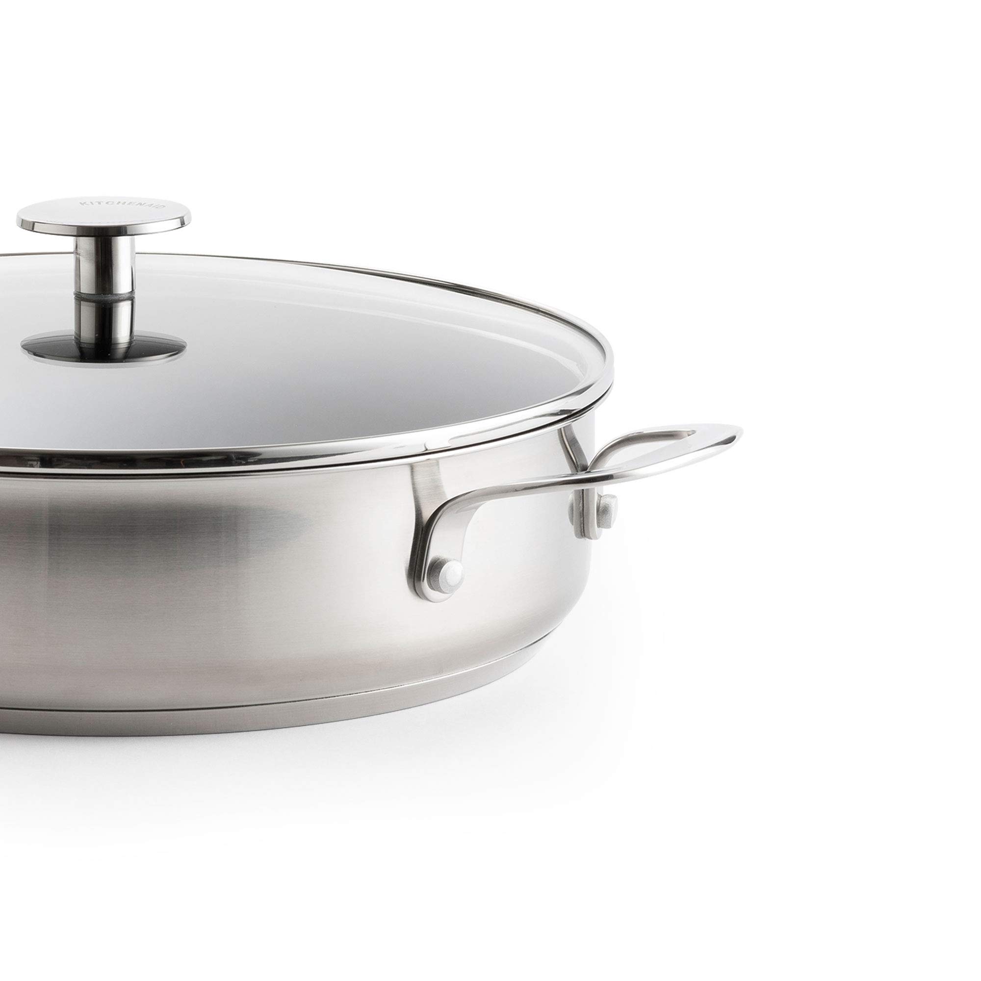 kitchenaid-schmorpfanne-28-cm-4-3-l-edelstahl-mit-antihaftbeschichtung image 2