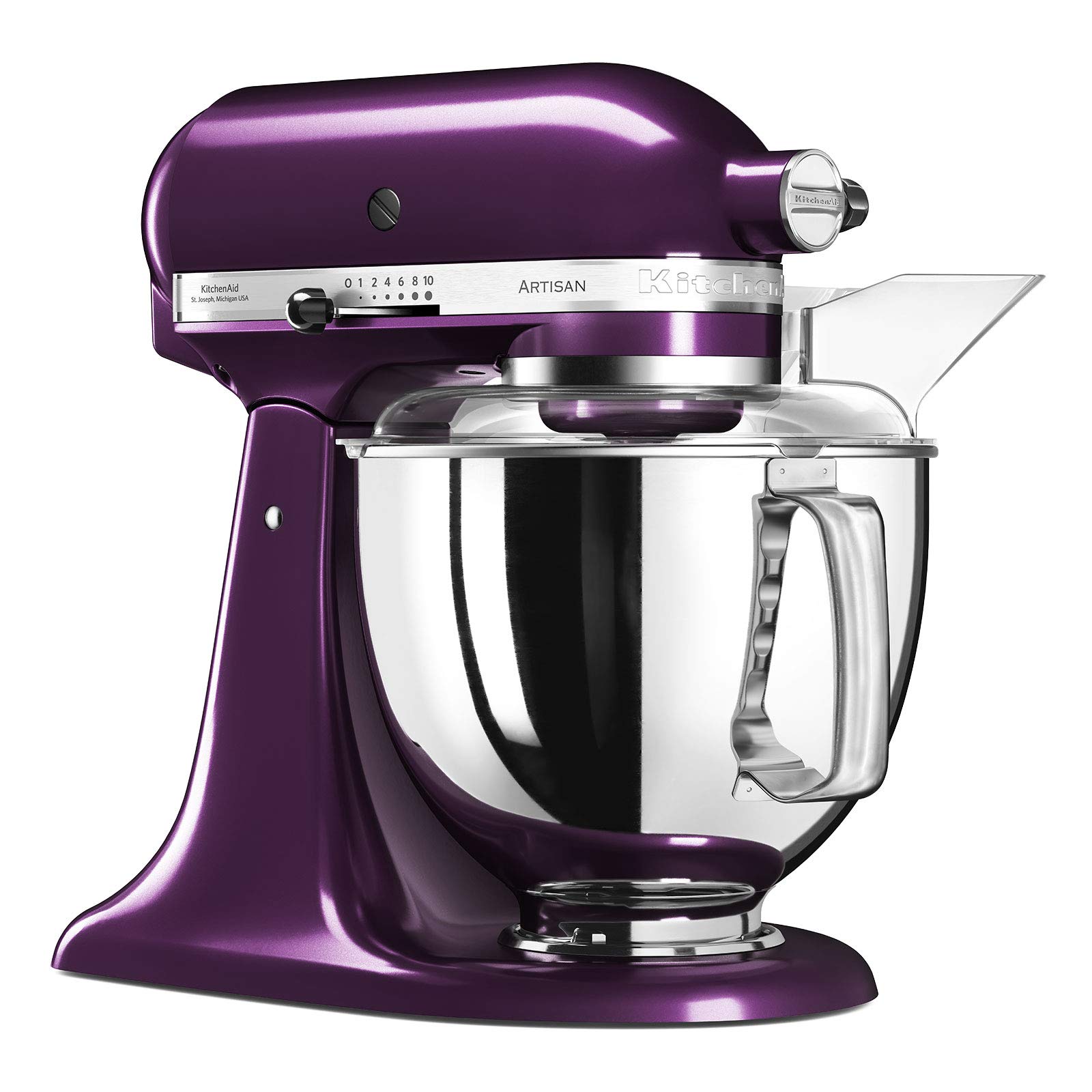 kitchenaid-artisan-k-chenmaschine-4-8l-holunderbeere-300w-inkl-zubeh-r image 5