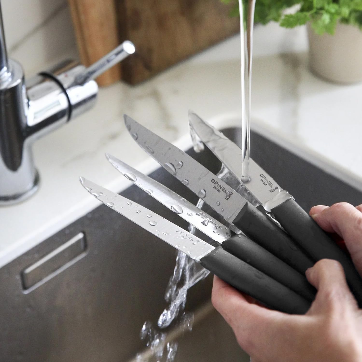 opinel-tafelmesser-set-bon-appetit-anthrazit-12-teilig-messer-und-gabel-f-r-flei image 4