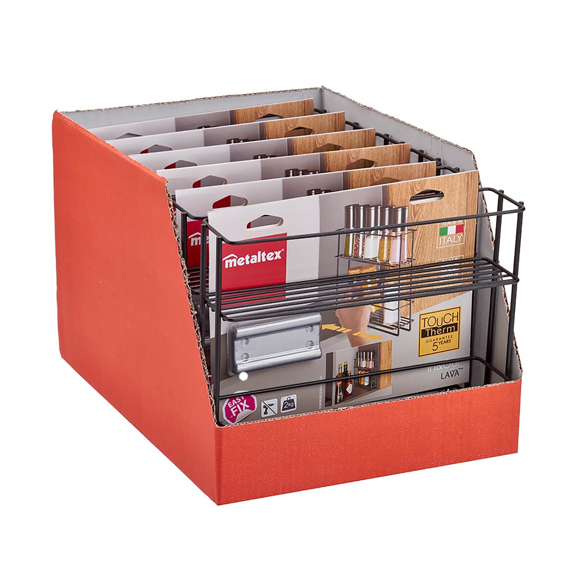 metaltex-in-out-lava-gew-rzregal-touchtherm-beschichtung-schwarz-ausziehbar-6x28 image 5