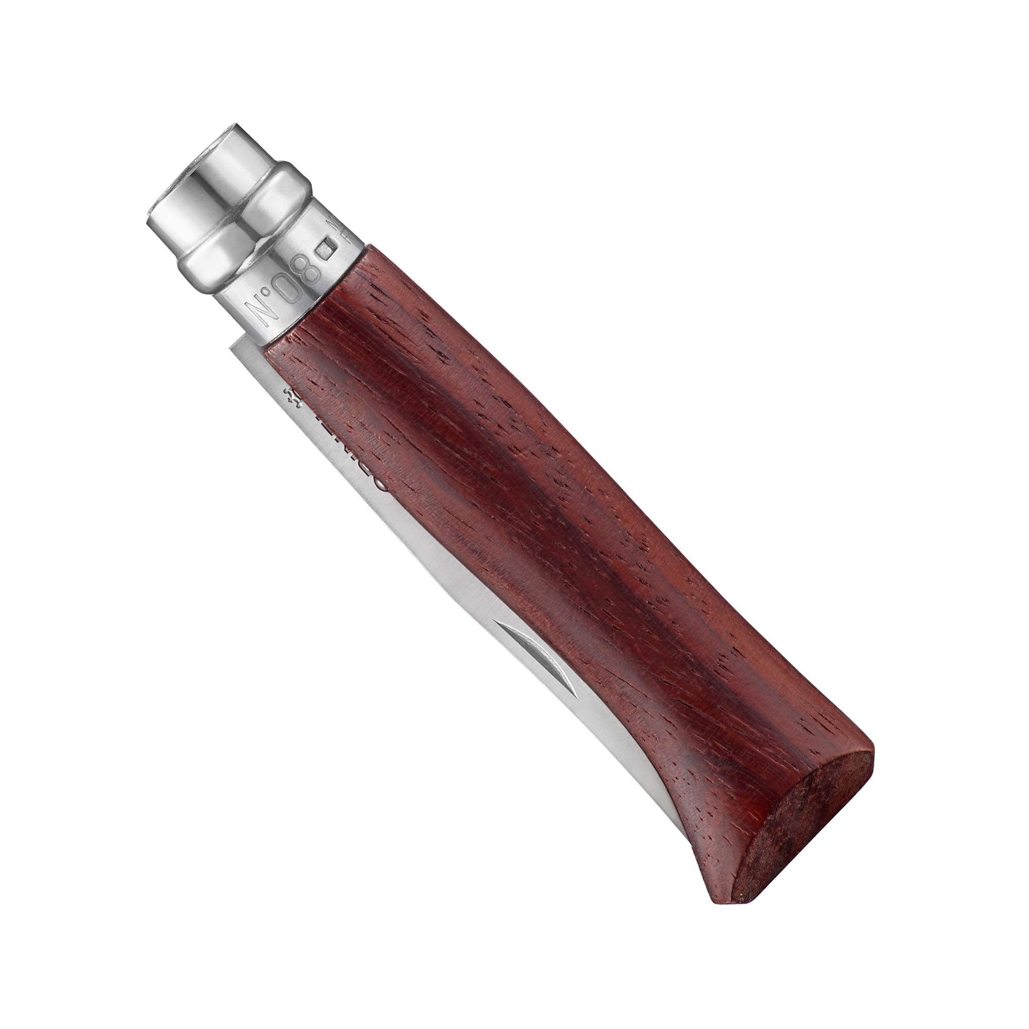 opinel-klassik-taschenmesser-gr-e-8-bubinga-holz-rostfreier-stahl image 2