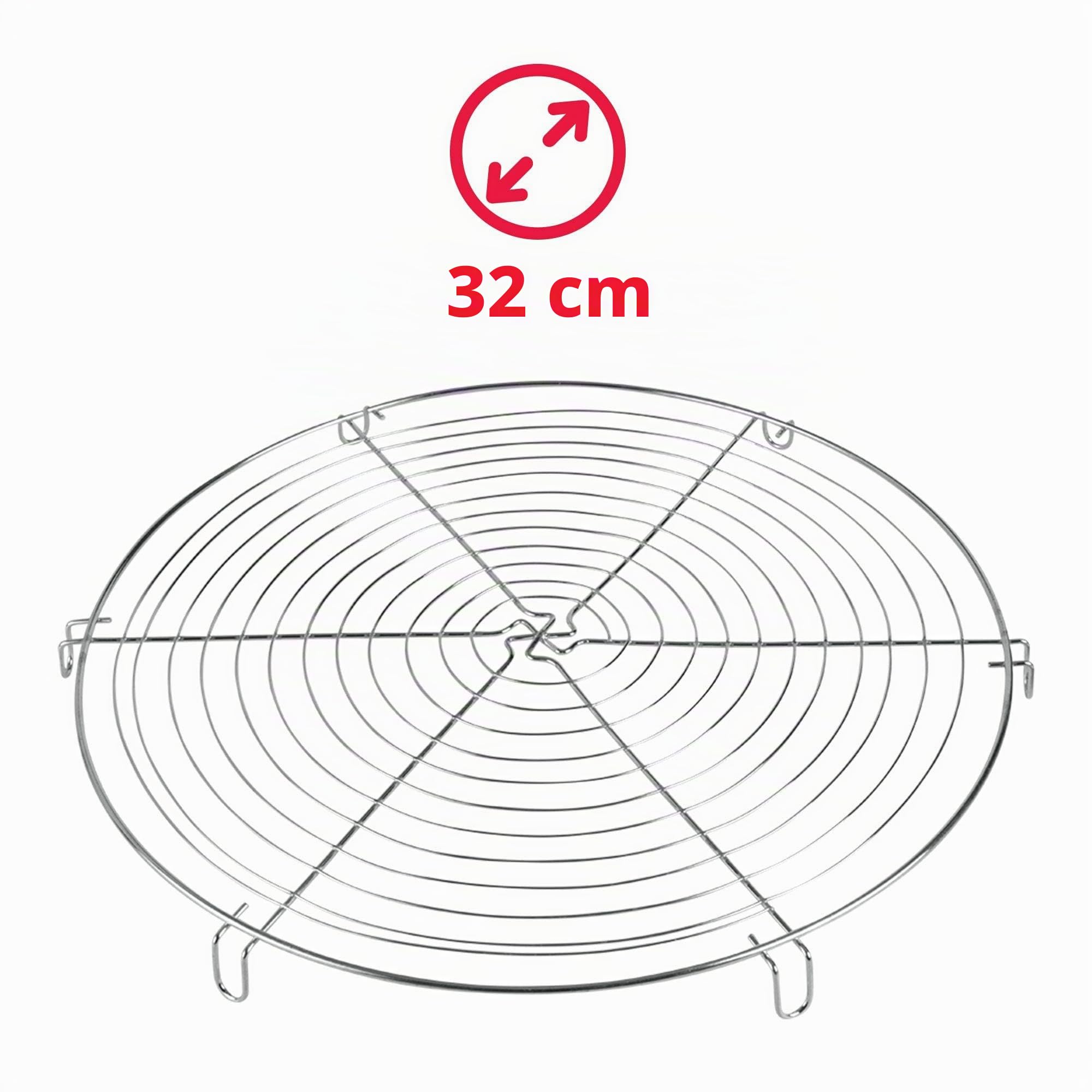 metaltex-tortenk-hler-ideal-zum-ausk-hlen-von-kuchen-und-geb-ck-verchromtes-meta image 5