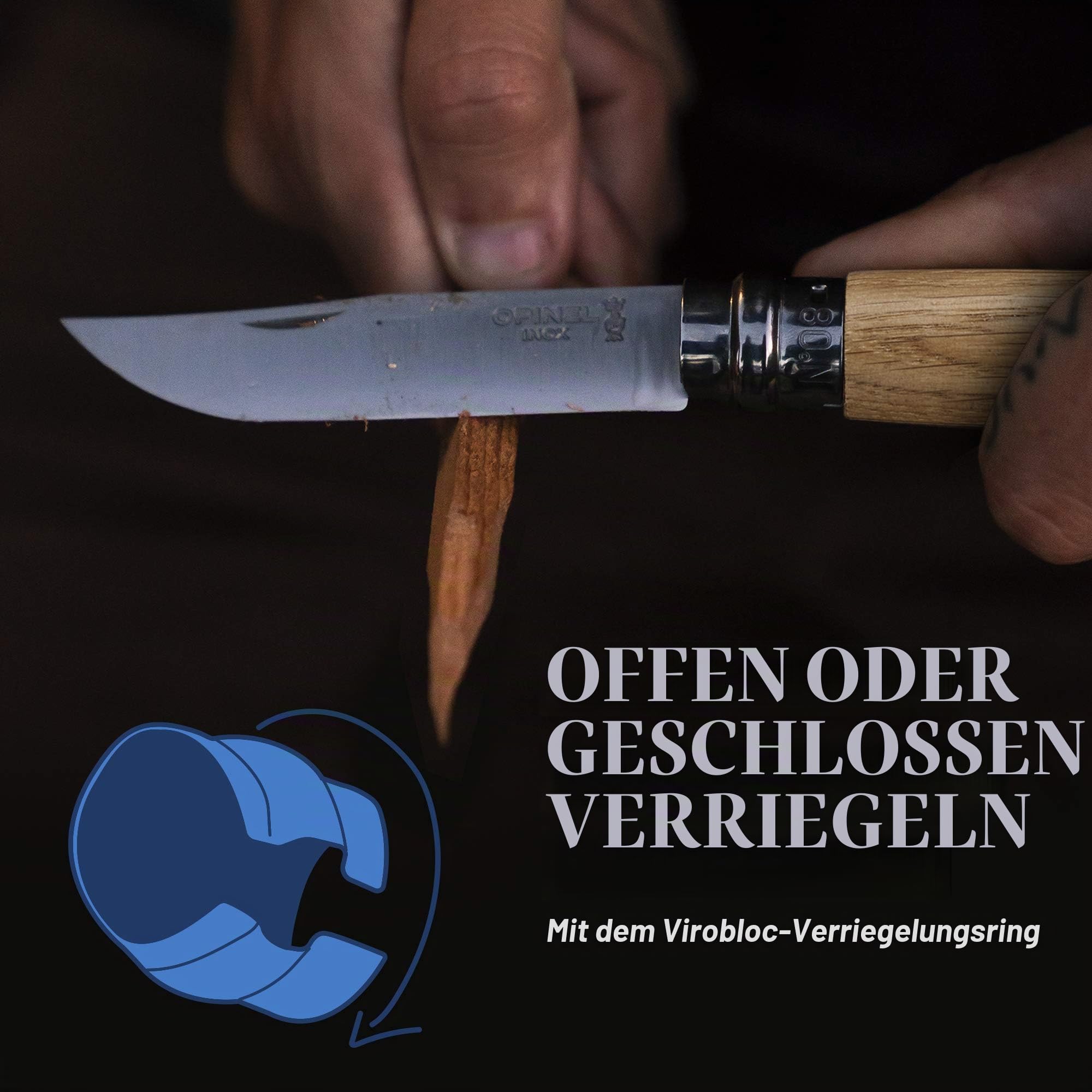 opinel-002022-taschenmesser-n-8-klassisches-outdoor-messer-mit-buchenholzgriff-b image 5