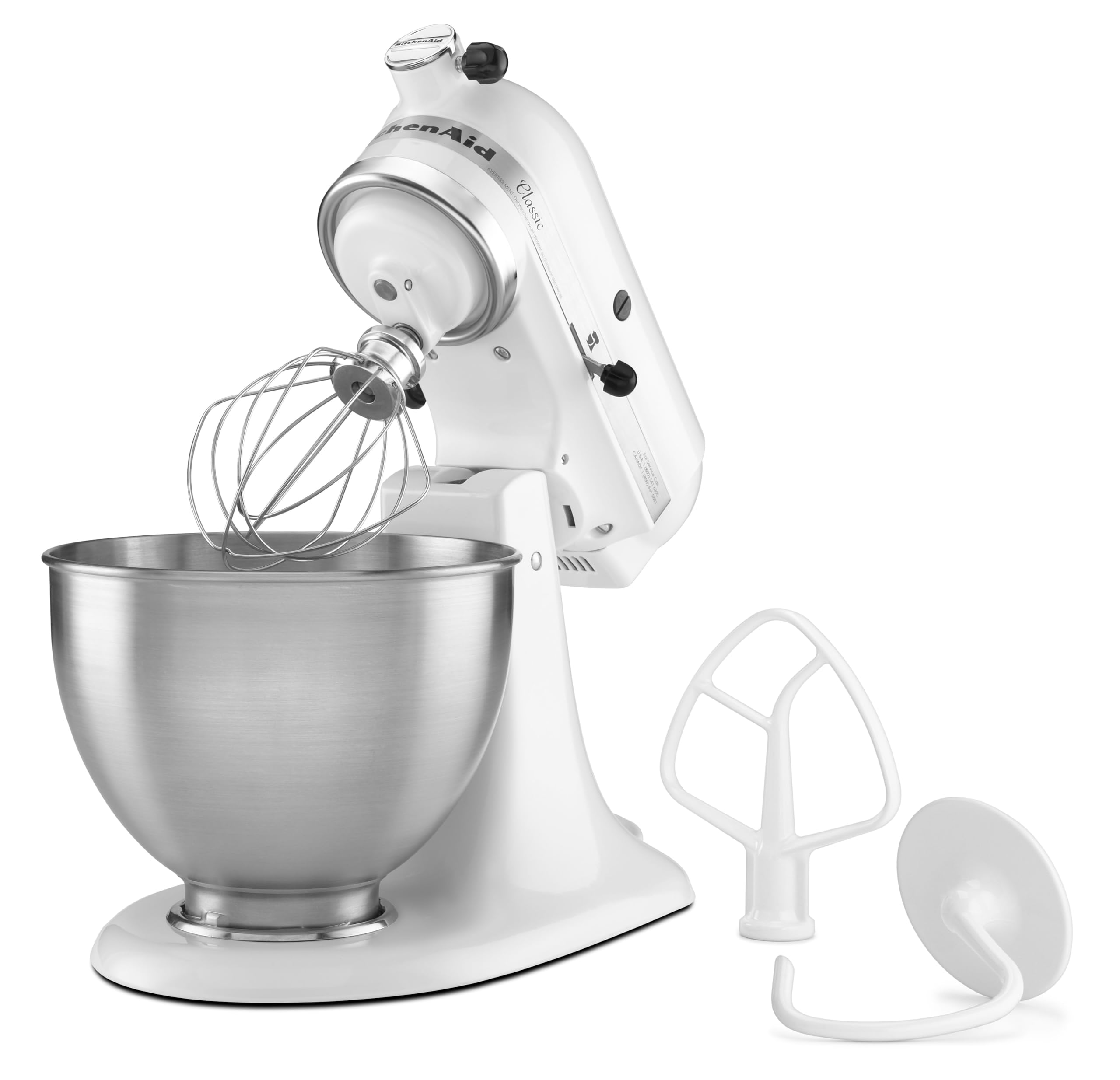 kitchenaid-classic-k-chenmaschine-4-3-l-mit-kippbarem-motorkopf-5k45ssewh-wei-10 image 4