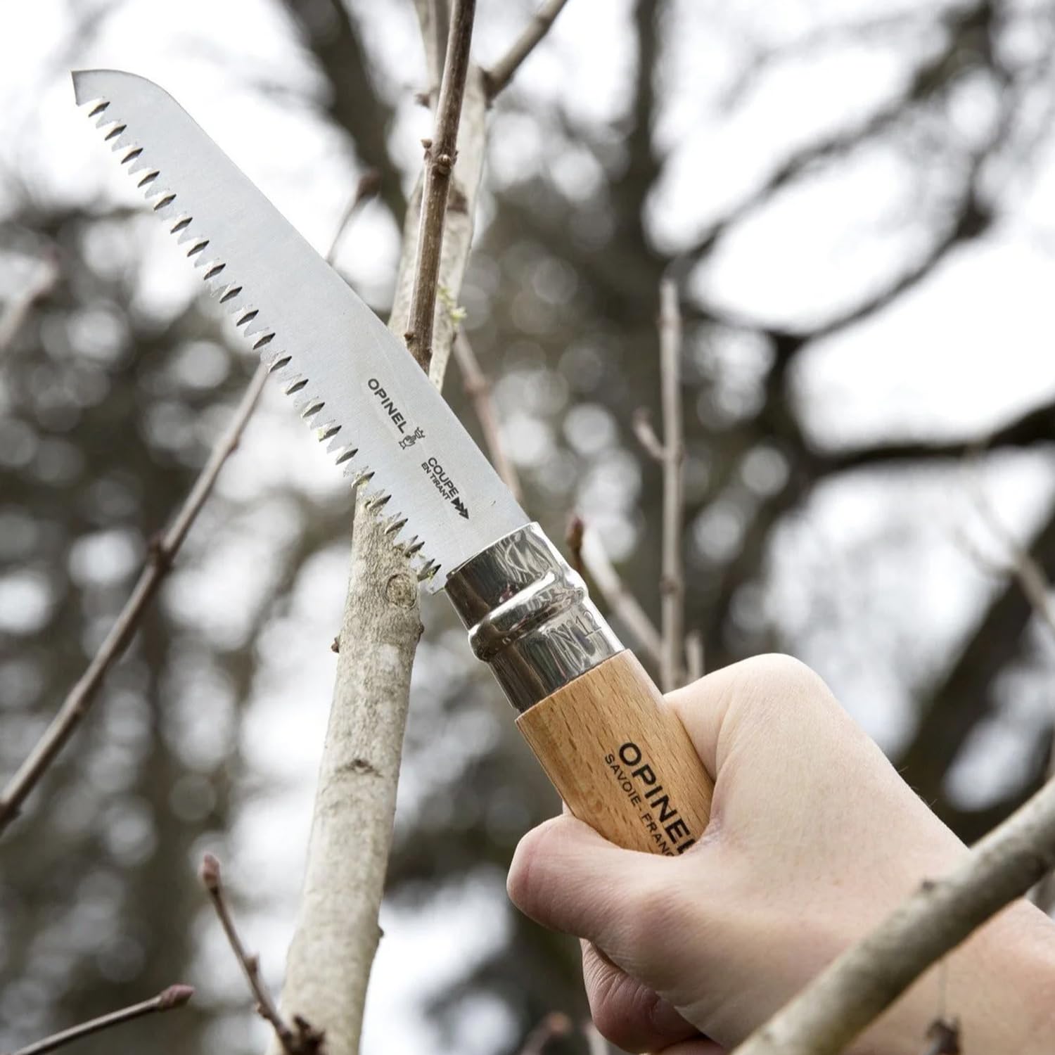 opinel-baums-ge-254040-s-geblattl-nge-12-cm-mit-holzgriff image 8