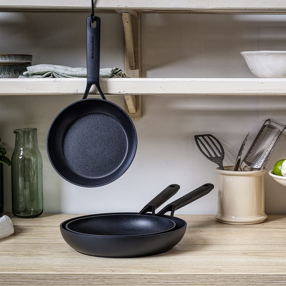 kitchenaid-classic-forged-bratpfannen-set-20-24-28-cm-antihaftbeschichtet-indukt image 3