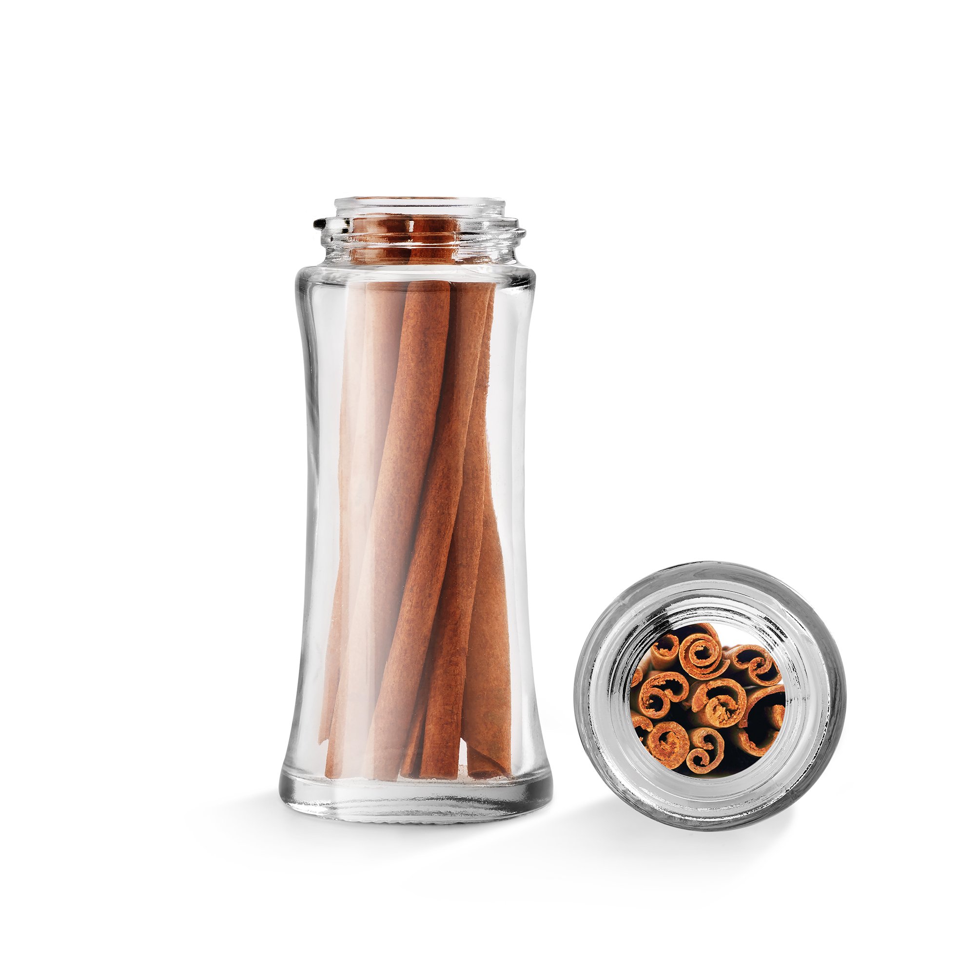 metaltex-gew-rzst-nder-spice-8-drehbar-8-gew-rzgl-ser-transparent-schwarz image 4