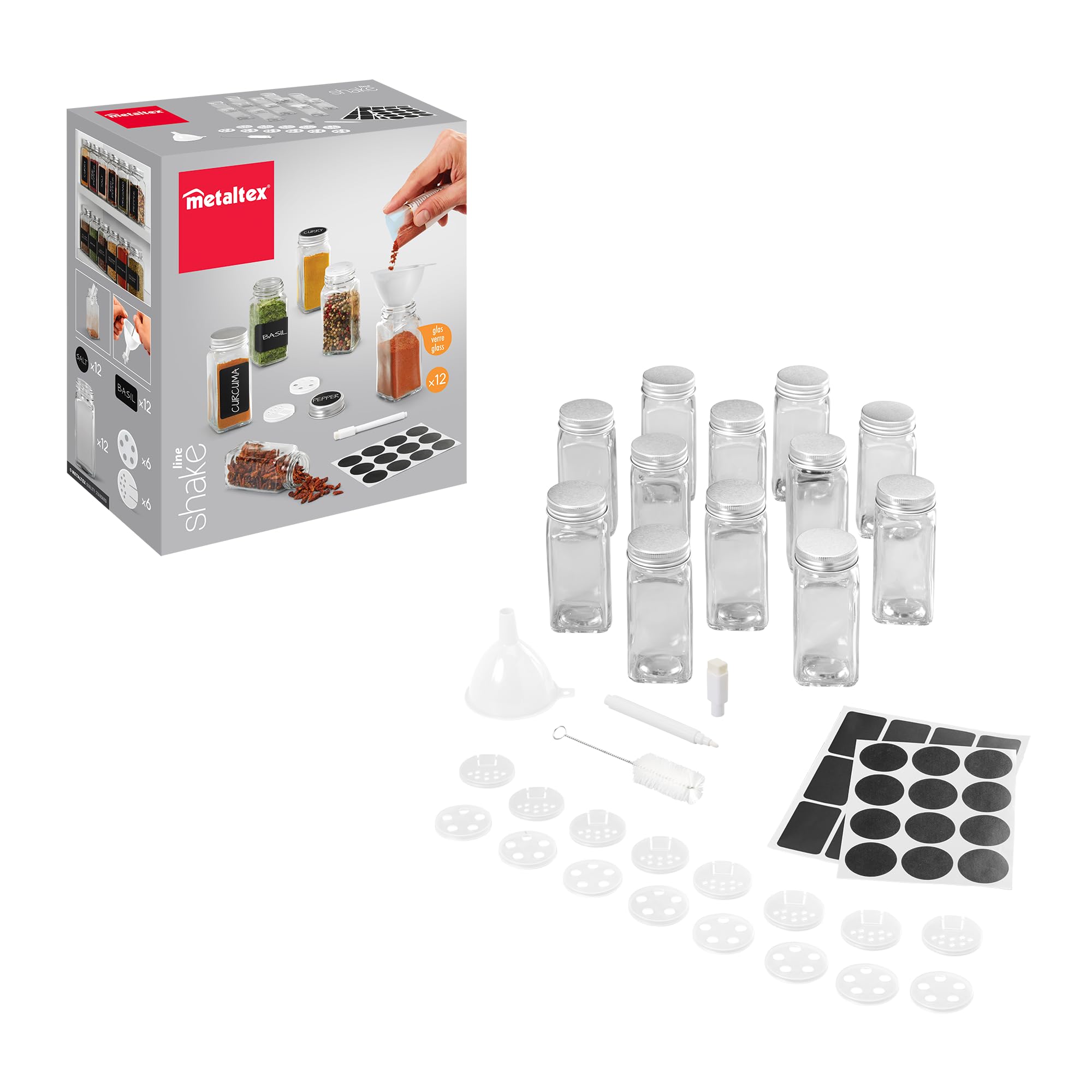metaltex-gew-rzgl-ser-12er-set-mit-streueins-tzen-und-etiketten image 2
