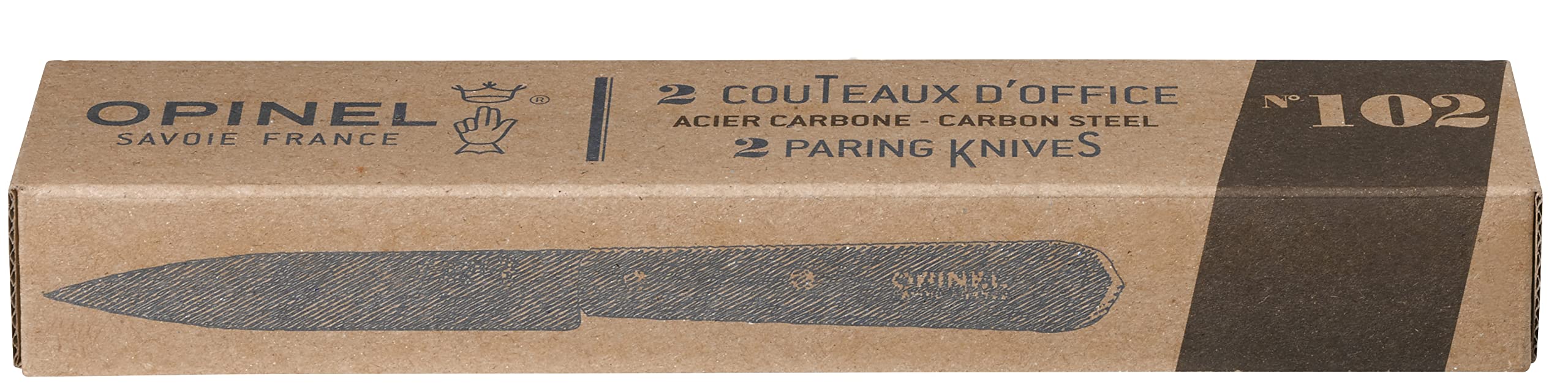 opinel-k-chenmesser-set-aus-edelstahl-2-teilig-braun-op1223 image 3