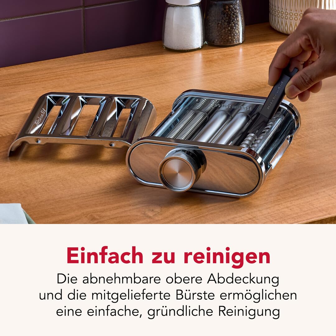 kitchenaid-metall-3-in-1-nudelvorsatz-5ksm3mpa-nudelwalze-spaghettischneider-fet image 7