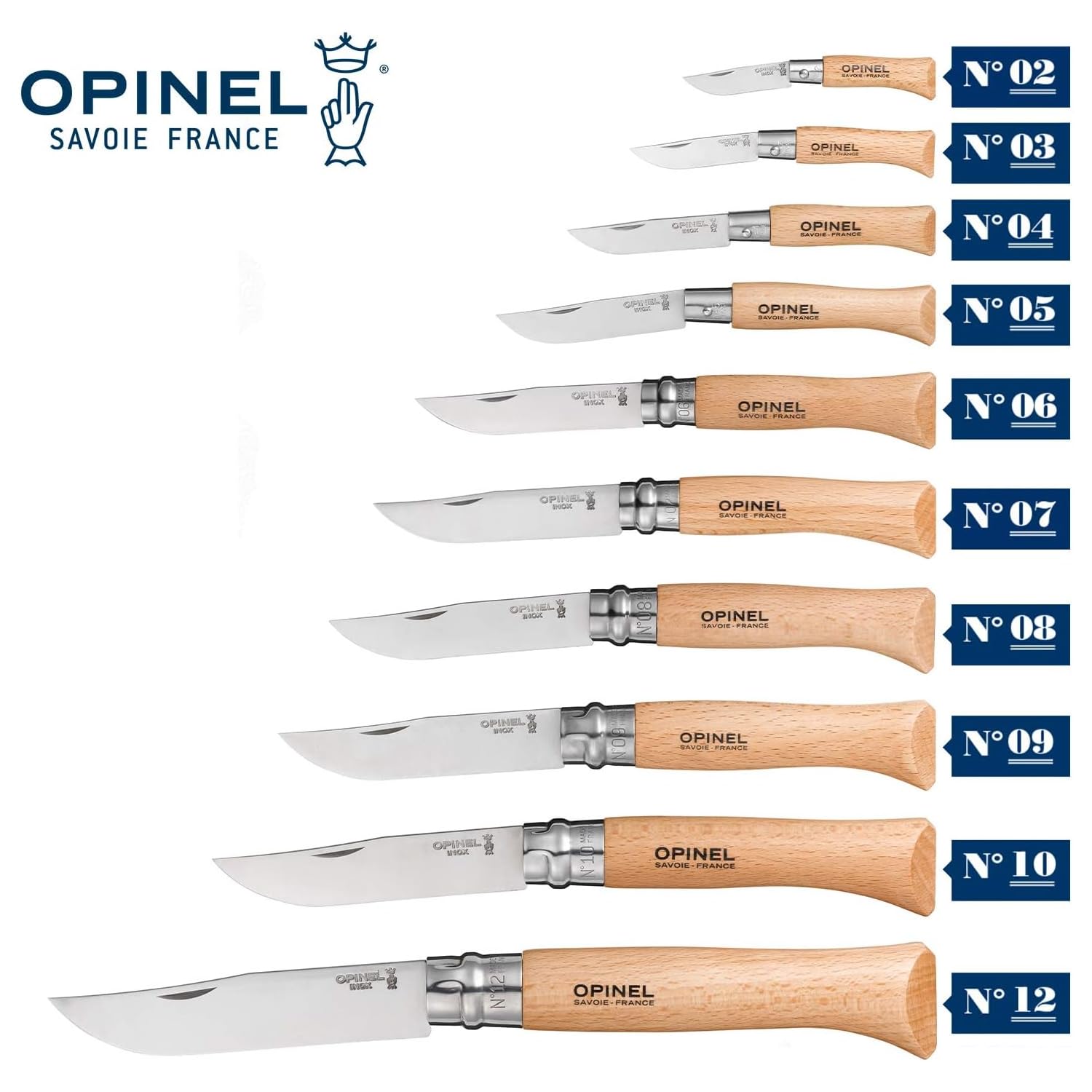 opinel-taschenmesser-mit-edelstahlklinge-klassisches-franz-sisches-klappmesser-r image 2