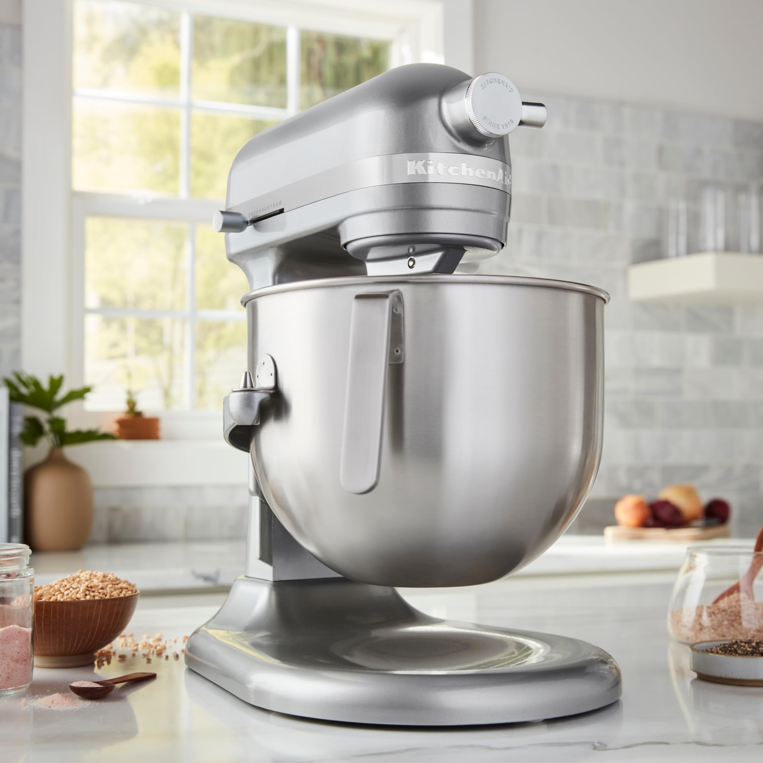 kitchenaid-heavy-duty-k-chenmaschine-6-6-l-mit-sch-sselheber-kontur-silber-5ksm7 image 2