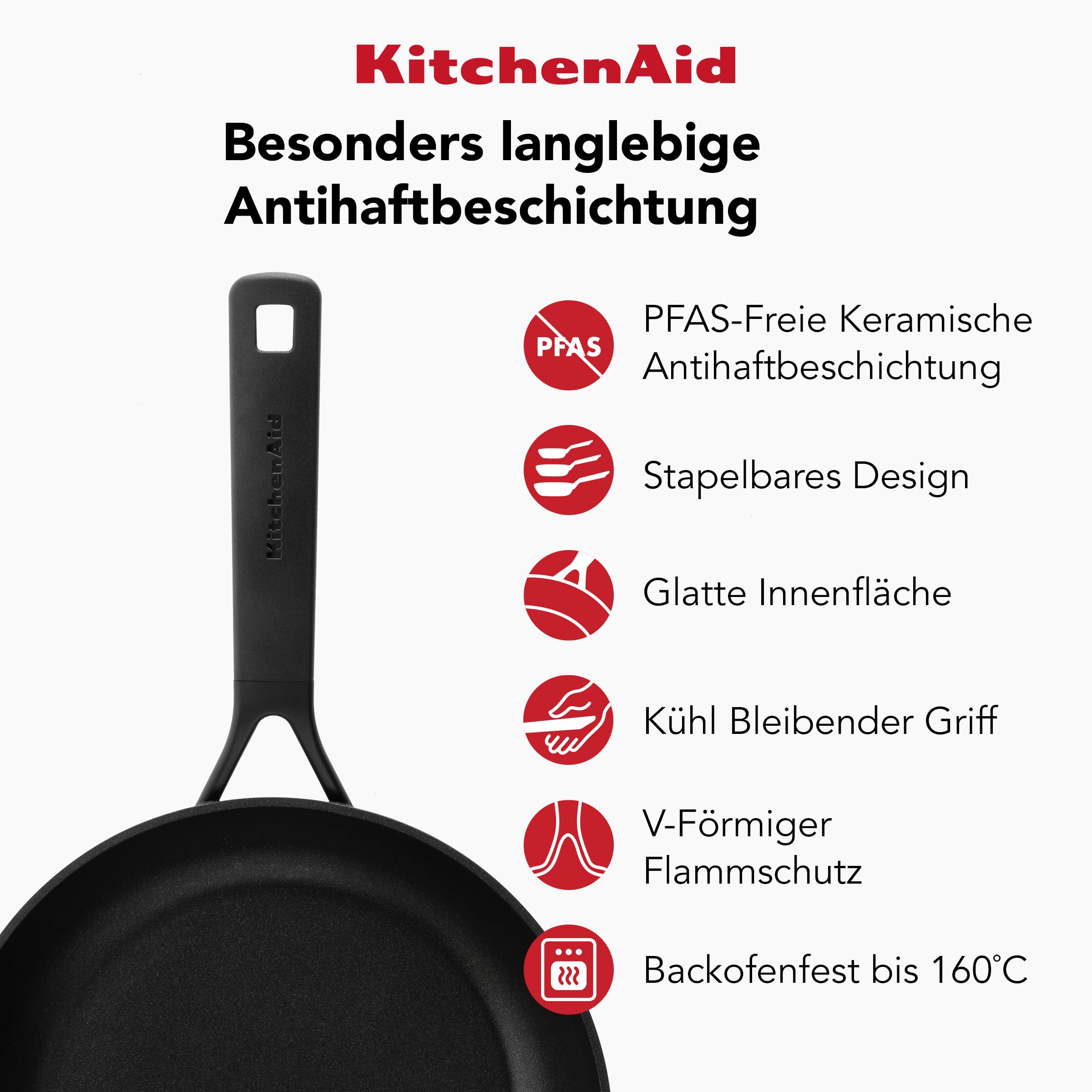 kitchenaid-classic-forged-bratpfanne-30-cm-hart-anodisiert-pfas-freie-keramische image 4