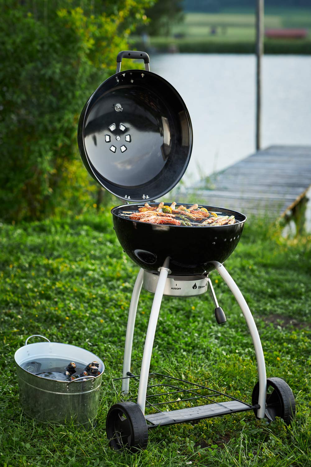 r-sle-holzkohle-kugelgrill-no-1-belly-f50-50-cm-einstellbare-luftzufuhr-deckelsc image 3