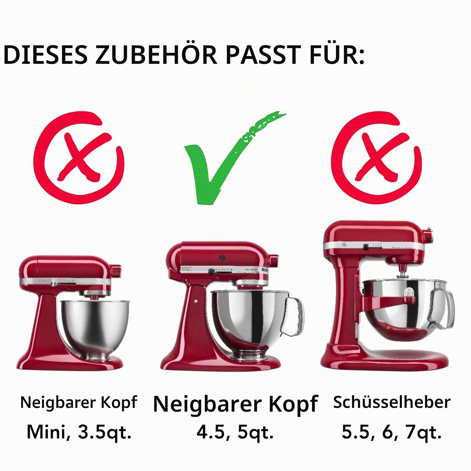 kitchenaid-3-l-edelstahlsch-ssel-f-r-k-chenmaschinen-5kb3ss image 2