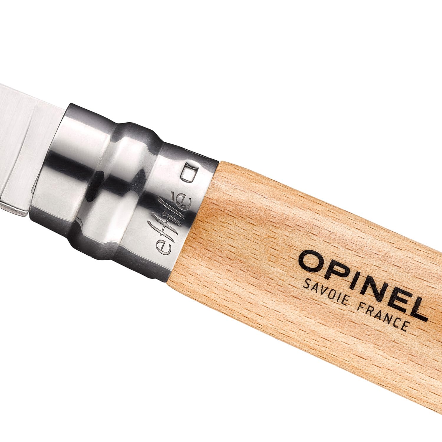 opinel-n-08-effil-taschenmesser-buchenholz-2023-6-schlanke-klinge image 5