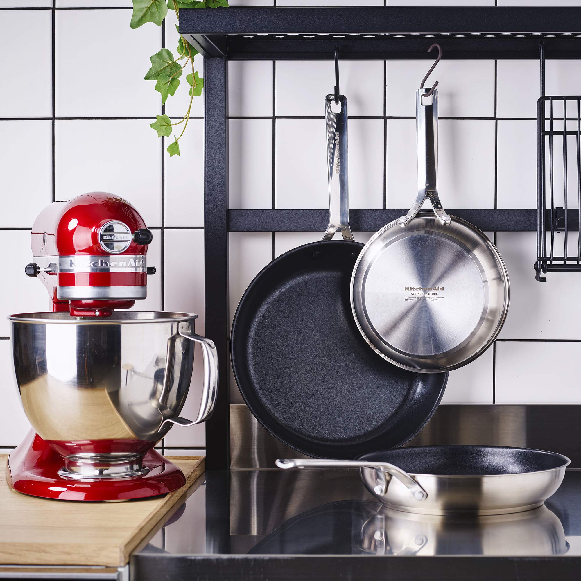 kitchenaid-stainless-steel-bratpfanne-20-cm-induktionsgeeignet-antihaftbeschicht image 2
