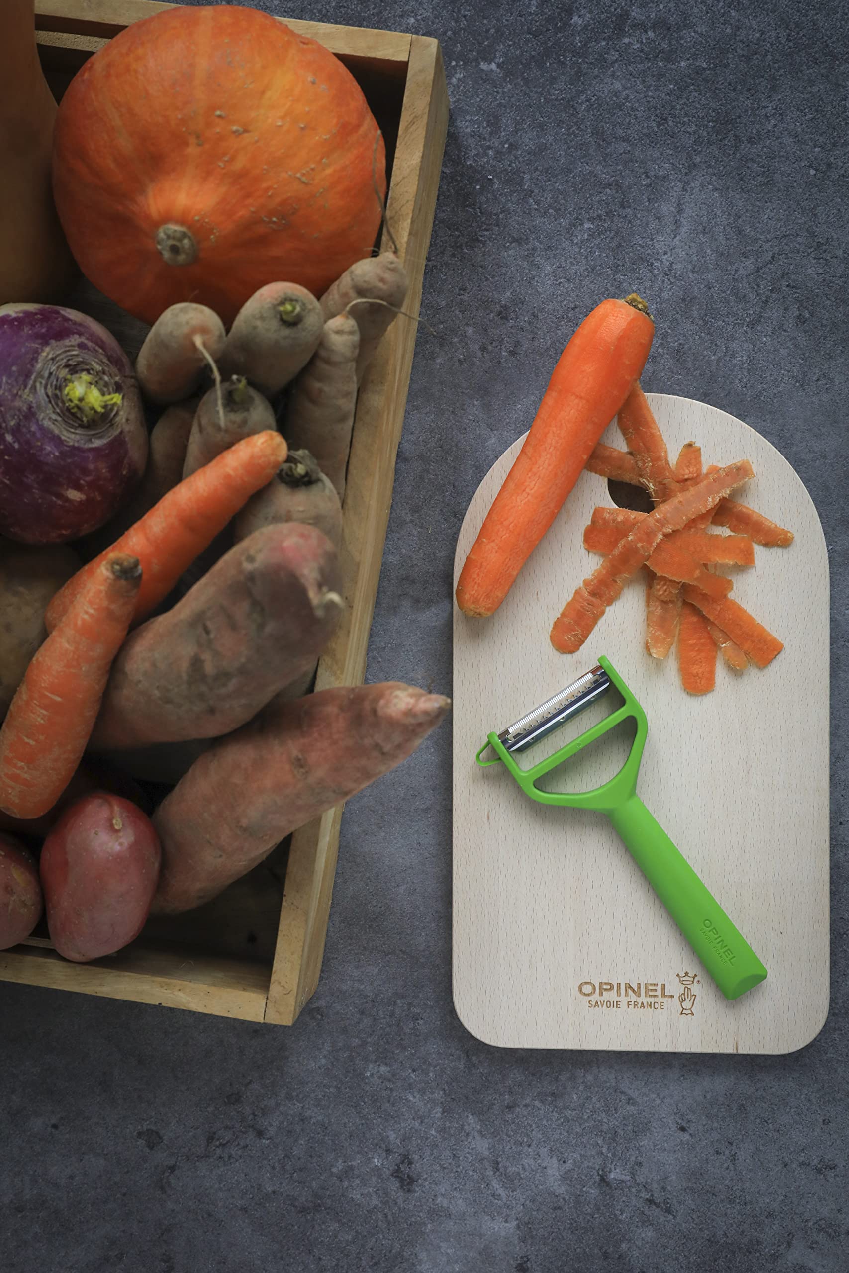 opinel-sch-ler-t-duo-gr-n-gem-sesch-ler-mit-julienne-funktion-sp-lmaschinengeeig image 5