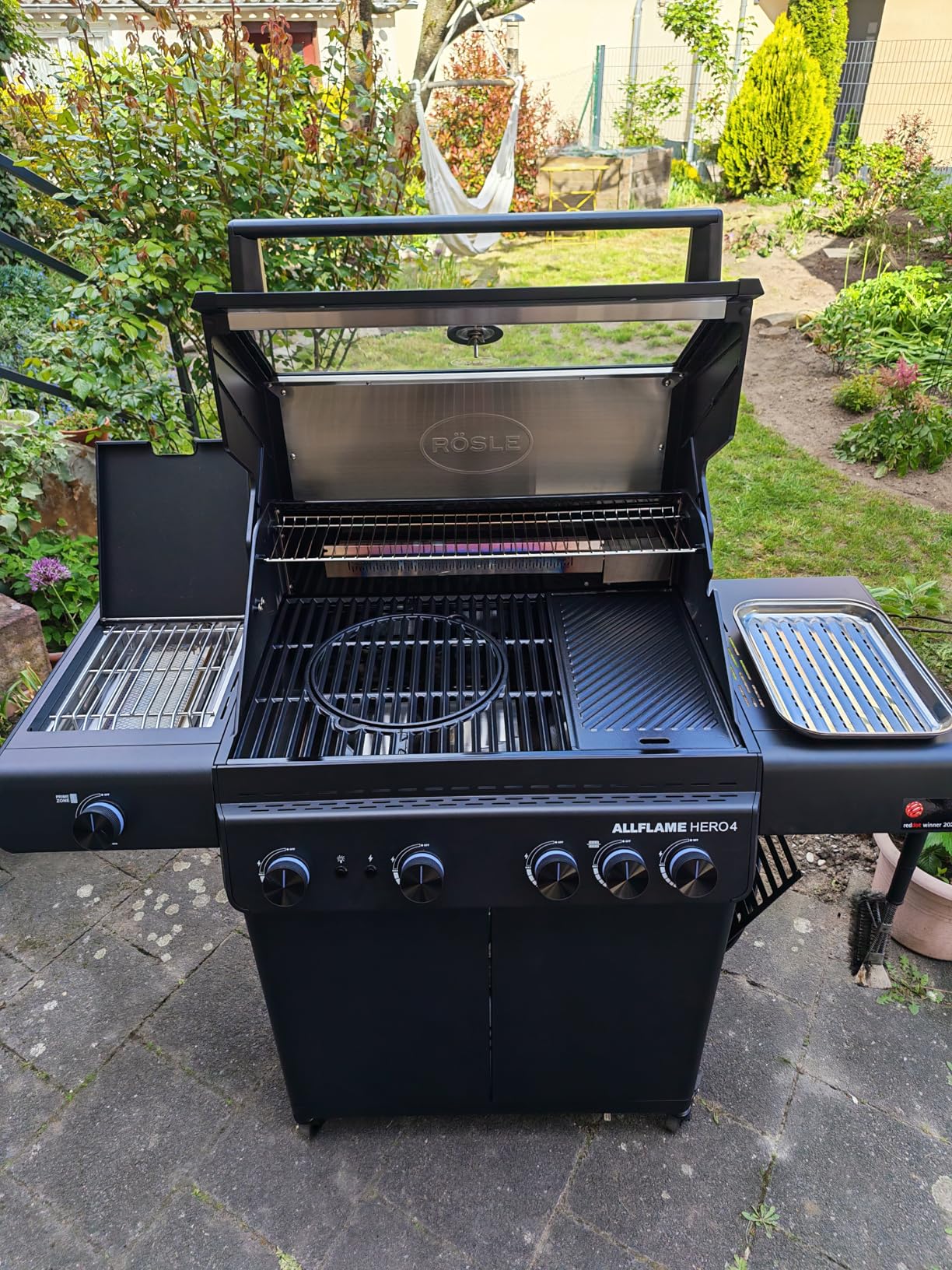 Perfekter Grill für die Familie