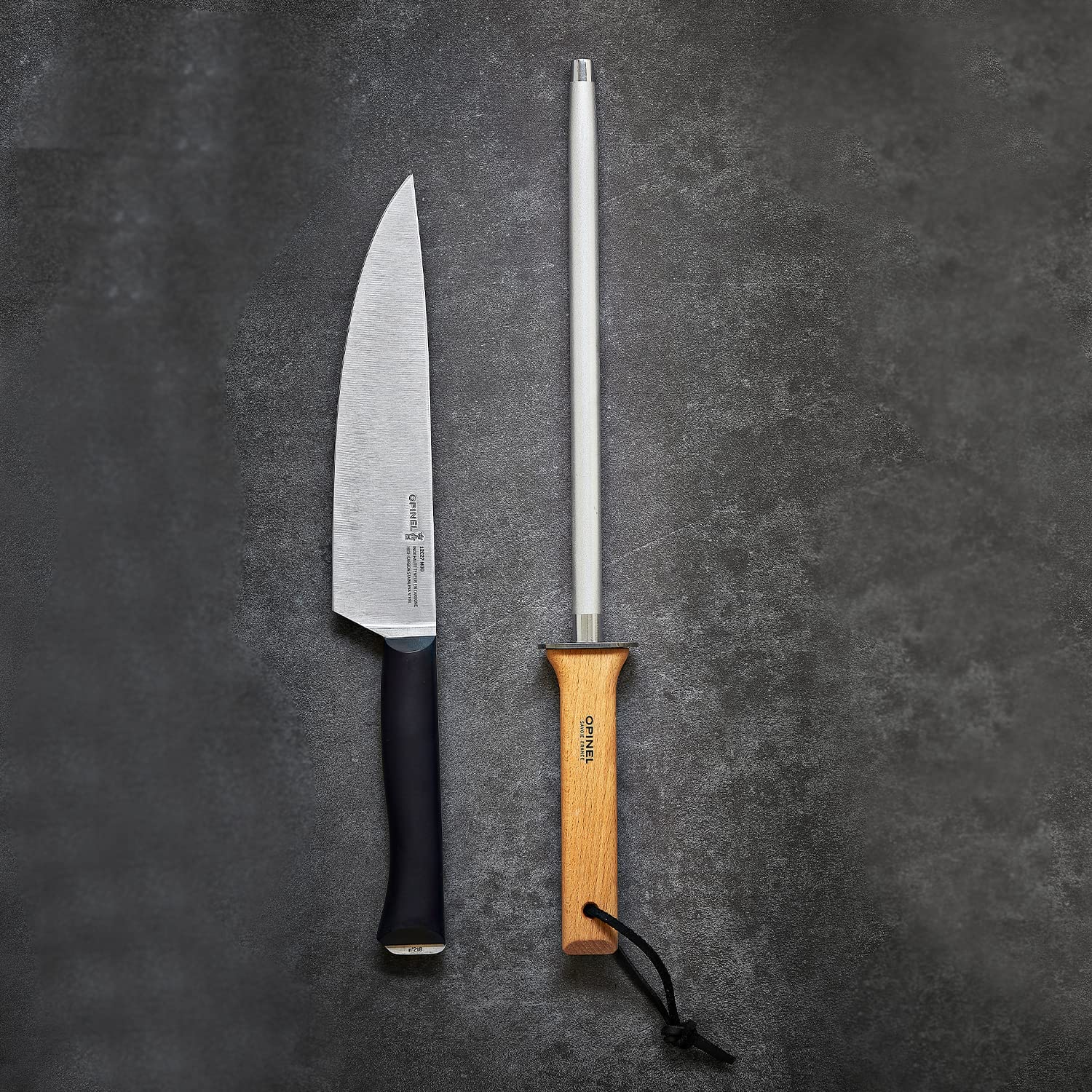 opinel-wetzstahl-254564-mit-diamantbeschichtung-25-cm-holzgriff image 4