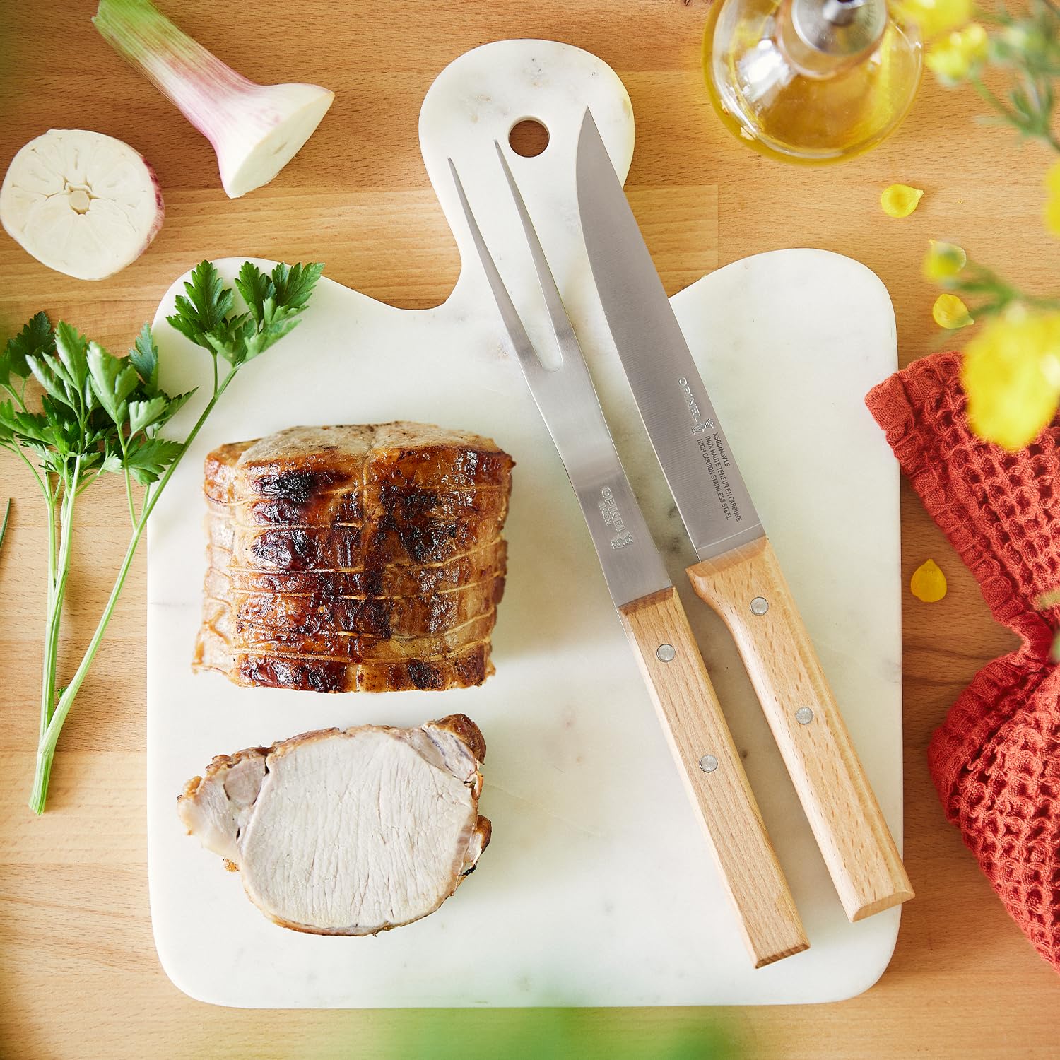 opinel-fleischgabel-classic-collection-m-grau image 7
