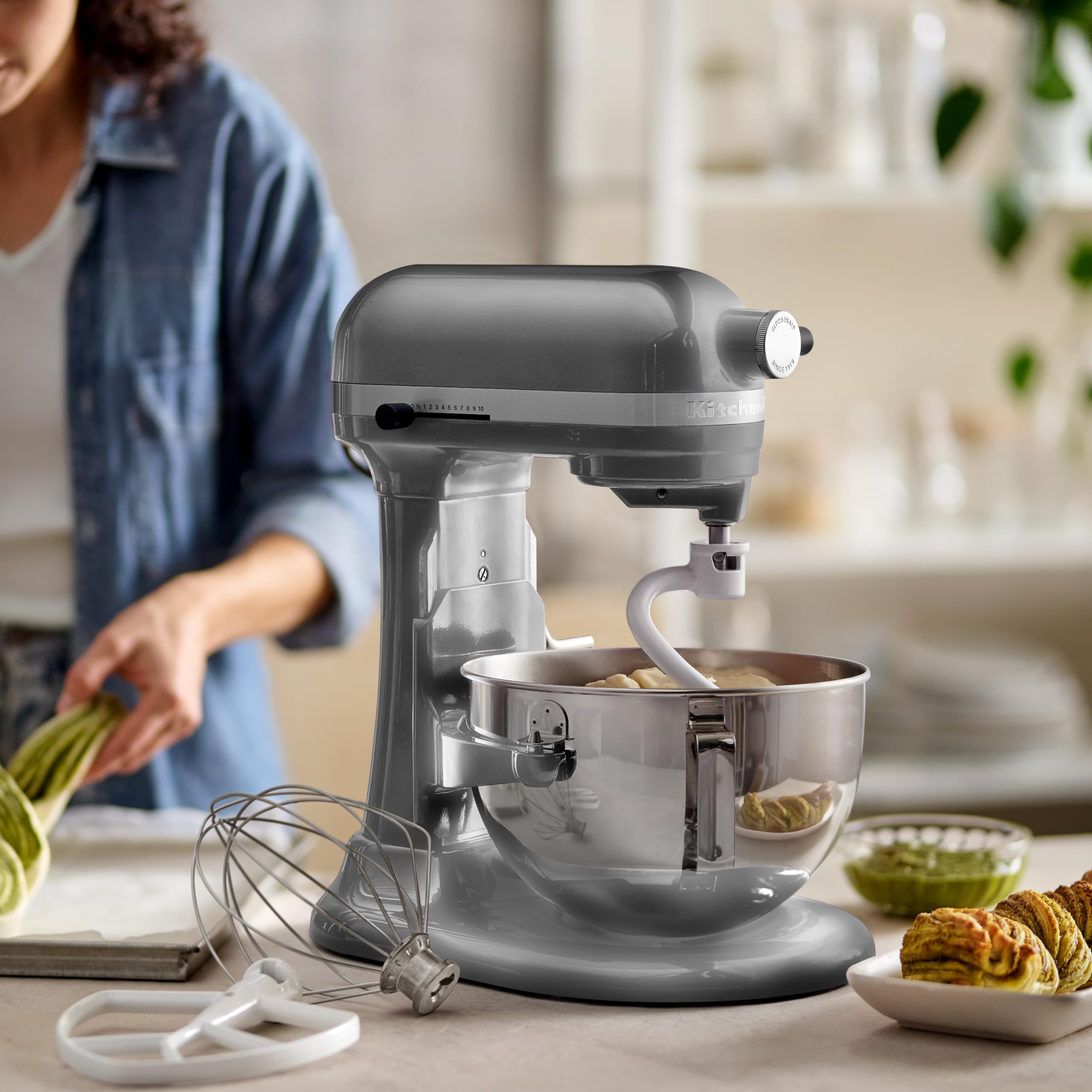 kitchenaid-heavy-duty-k-chenmaschine-mit-sch-sselheber-5-2-l-kontur-silber-5ksm5 image 2