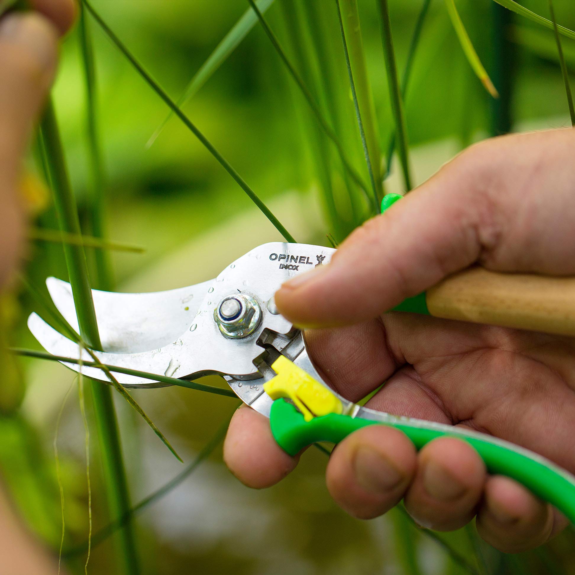 opinel-gartenschere-secateur-3-positionen-edelstahl image 7