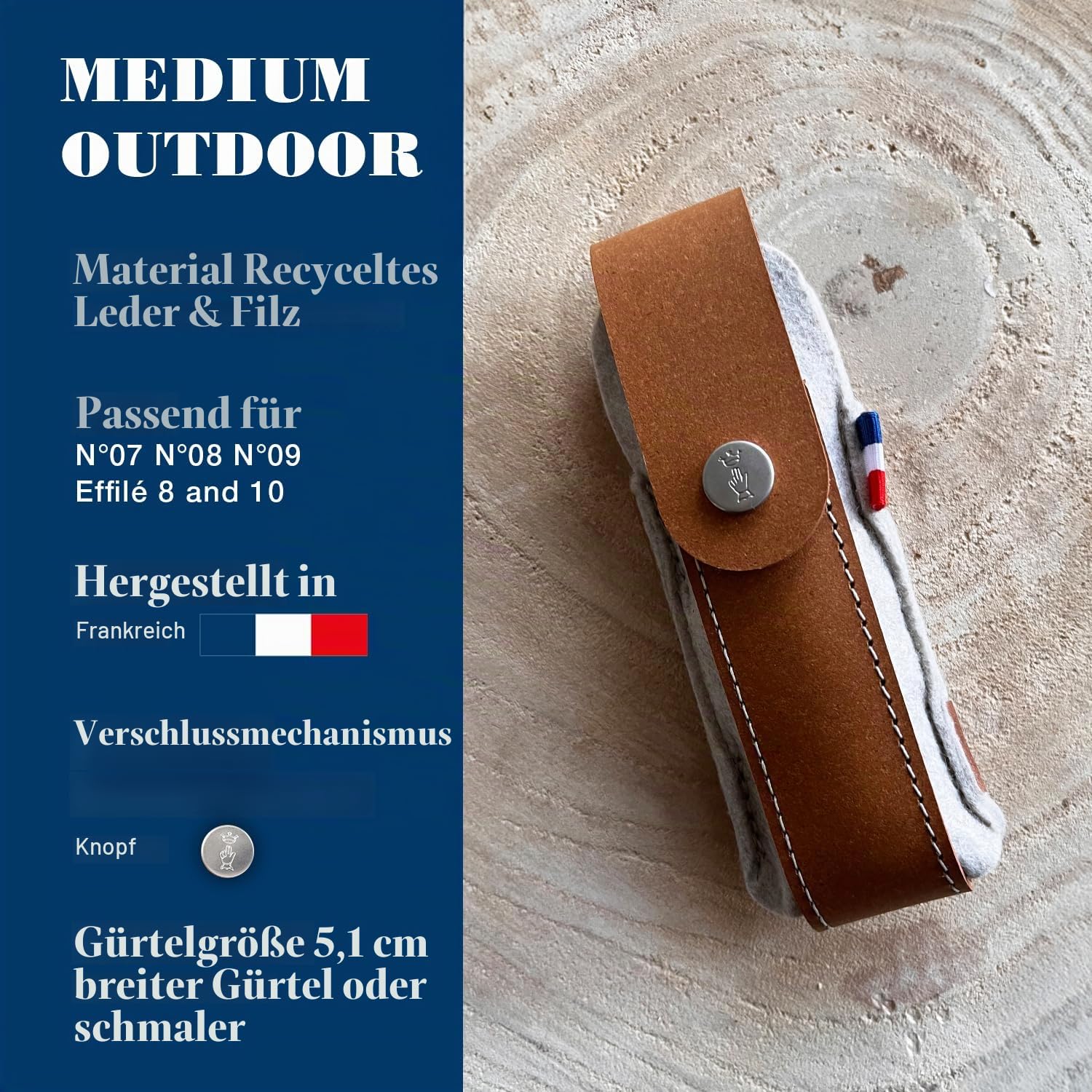 opinel-outdoor-etui-m-aus-recyceltem-leder-r-pet-filz-braun image 3
