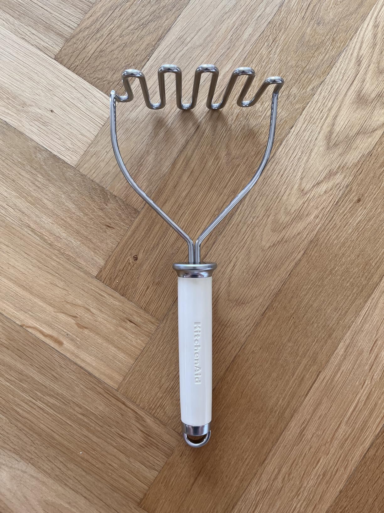 Perfekter Kartoffelstampfer