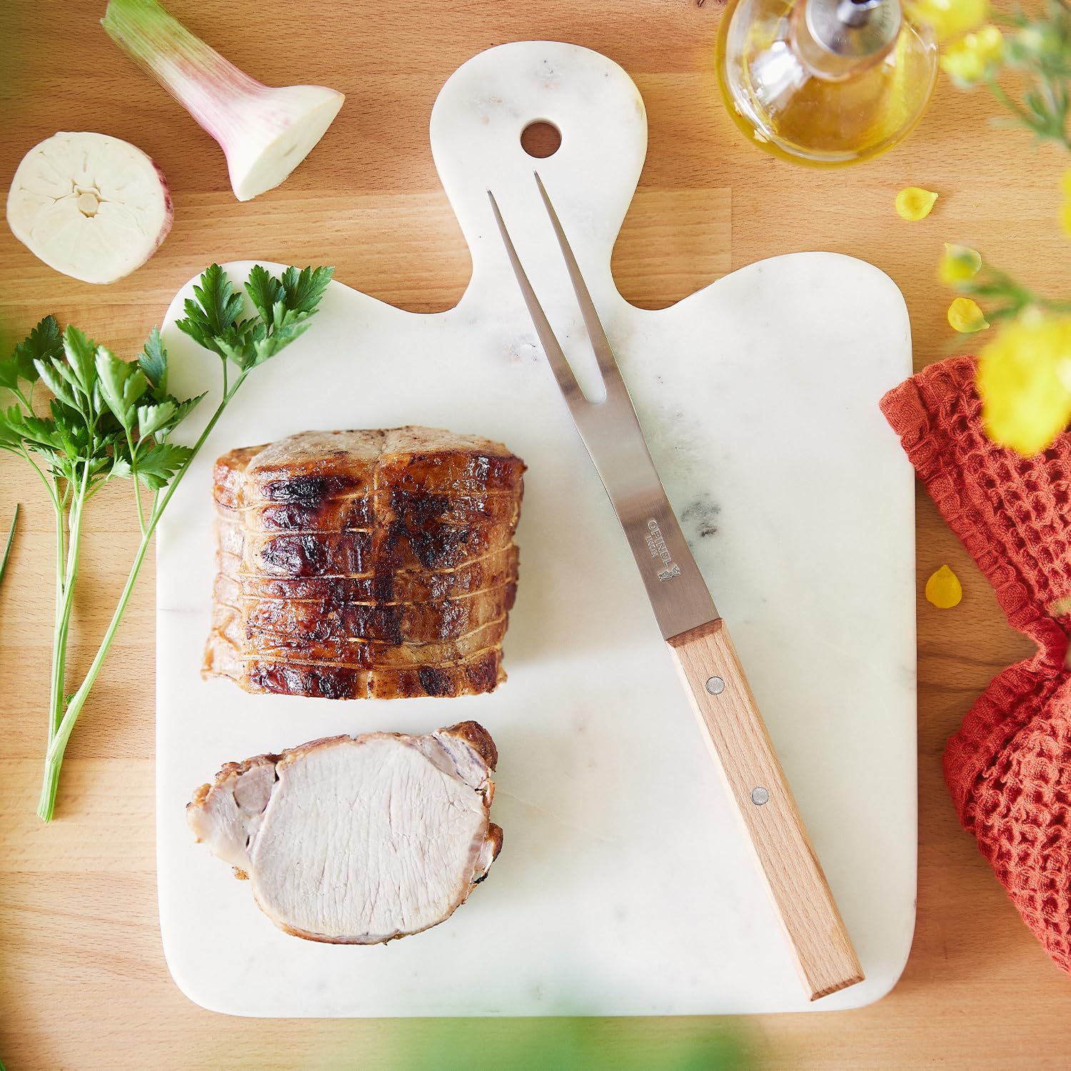 opinel-fleischgabel-classic-collection-m-grau image 3