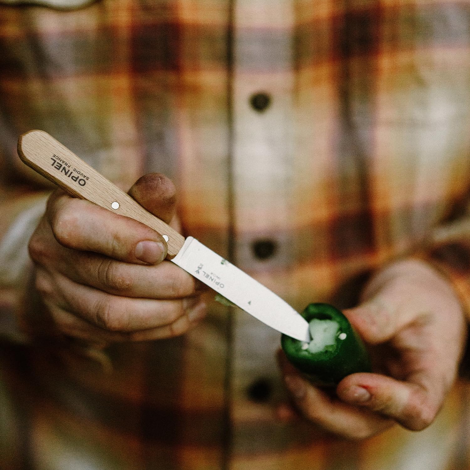 opinel-k-chenmesser-set-aus-edelstahl-2-teilig-braun-op1223 image 5