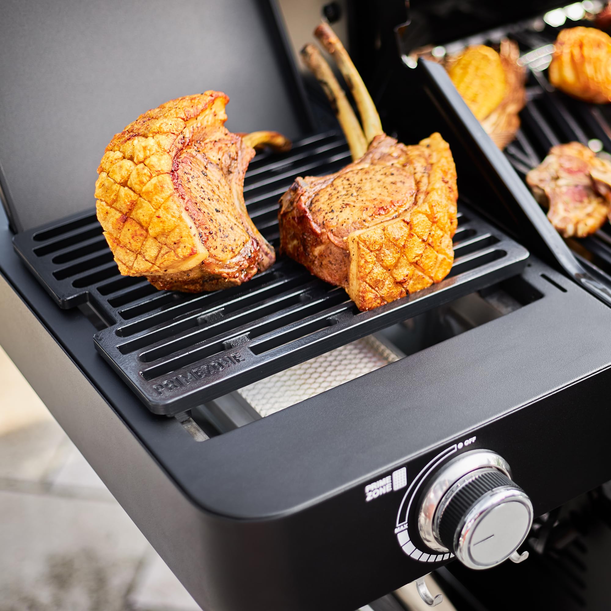 r-sle-guss-grillrost-primezone-videro-24x29-cm-emaillierter-gusseisenrost-f-r-in image 2