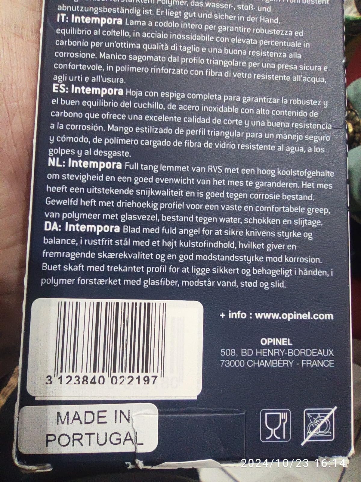 Perfektes Messer für den Alltag
