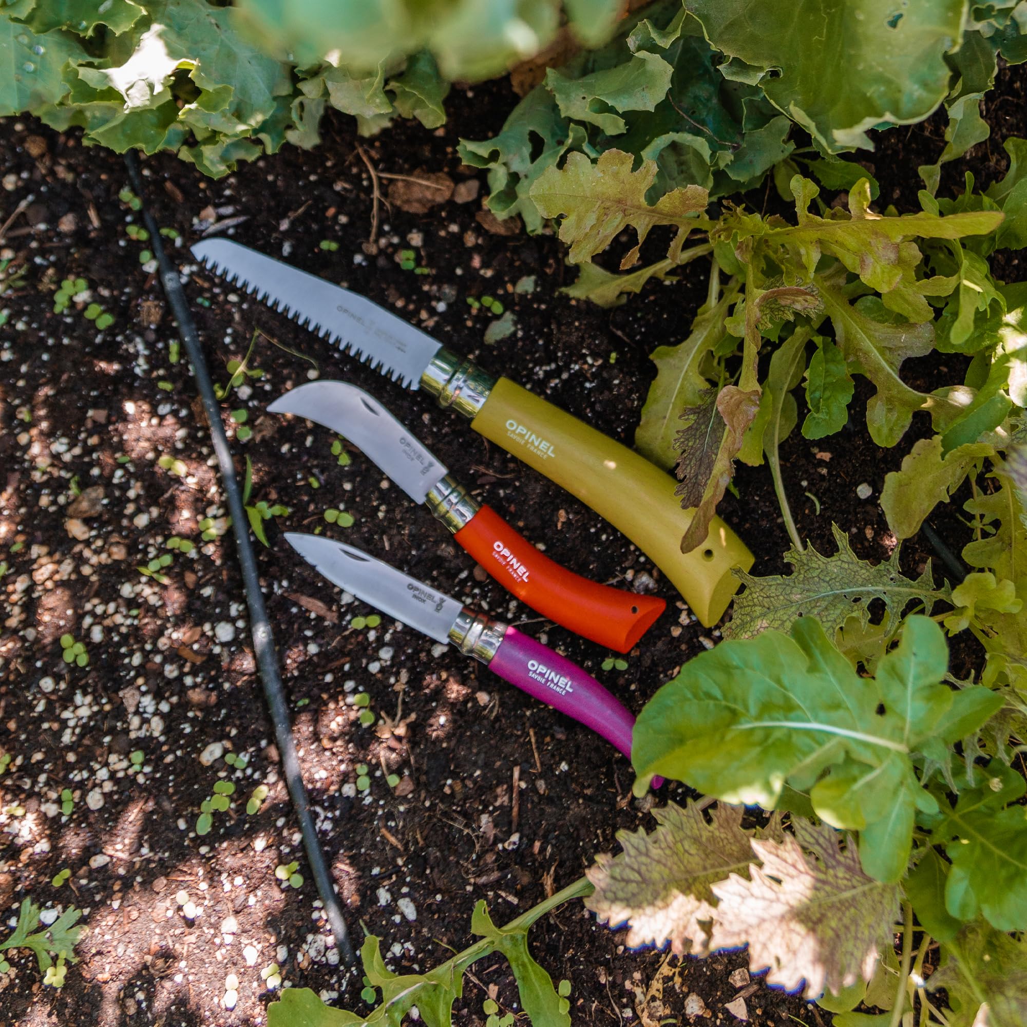 opinel-g-rtnermesser-set-satz-grau-mit-3-messern-f-r-gartenarbeit image 5