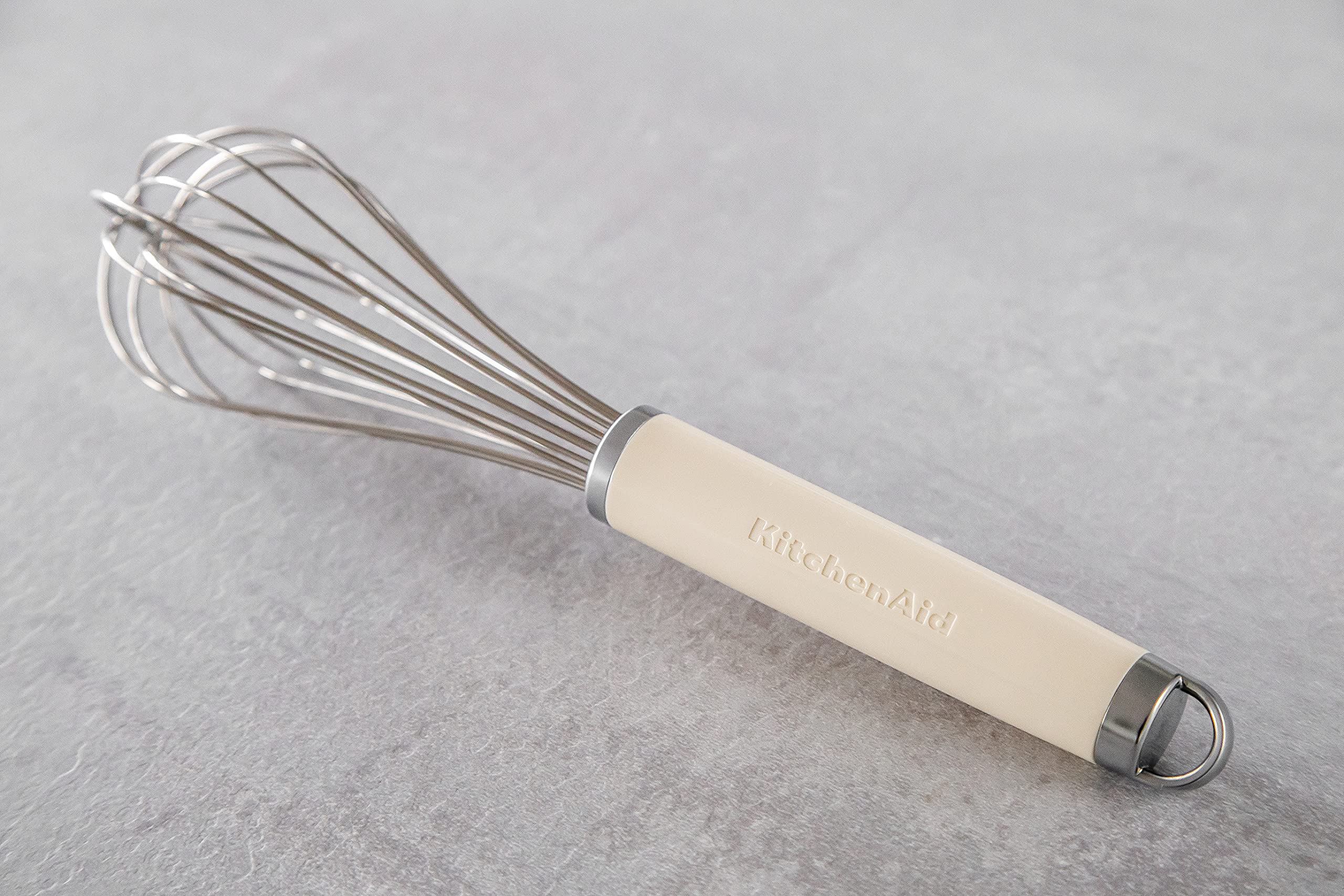 kitchenaid-schneebesen-manueller-schaumschl-ger-aus-edelstahl-almond-creme image 3
