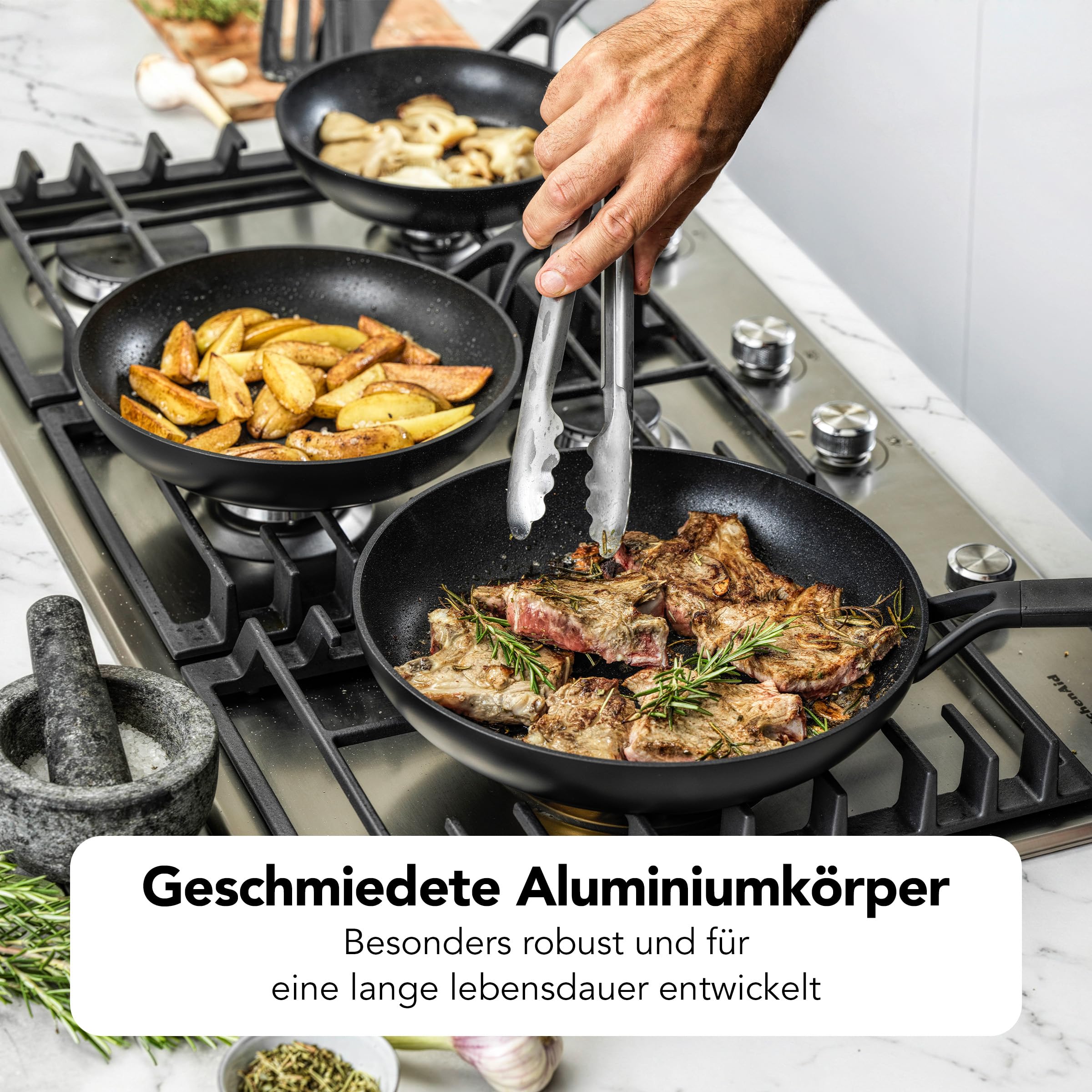kitchenaid-classic-forged-bratpfanne-30-cm-hart-anodisiert-pfas-freie-keramische image 6