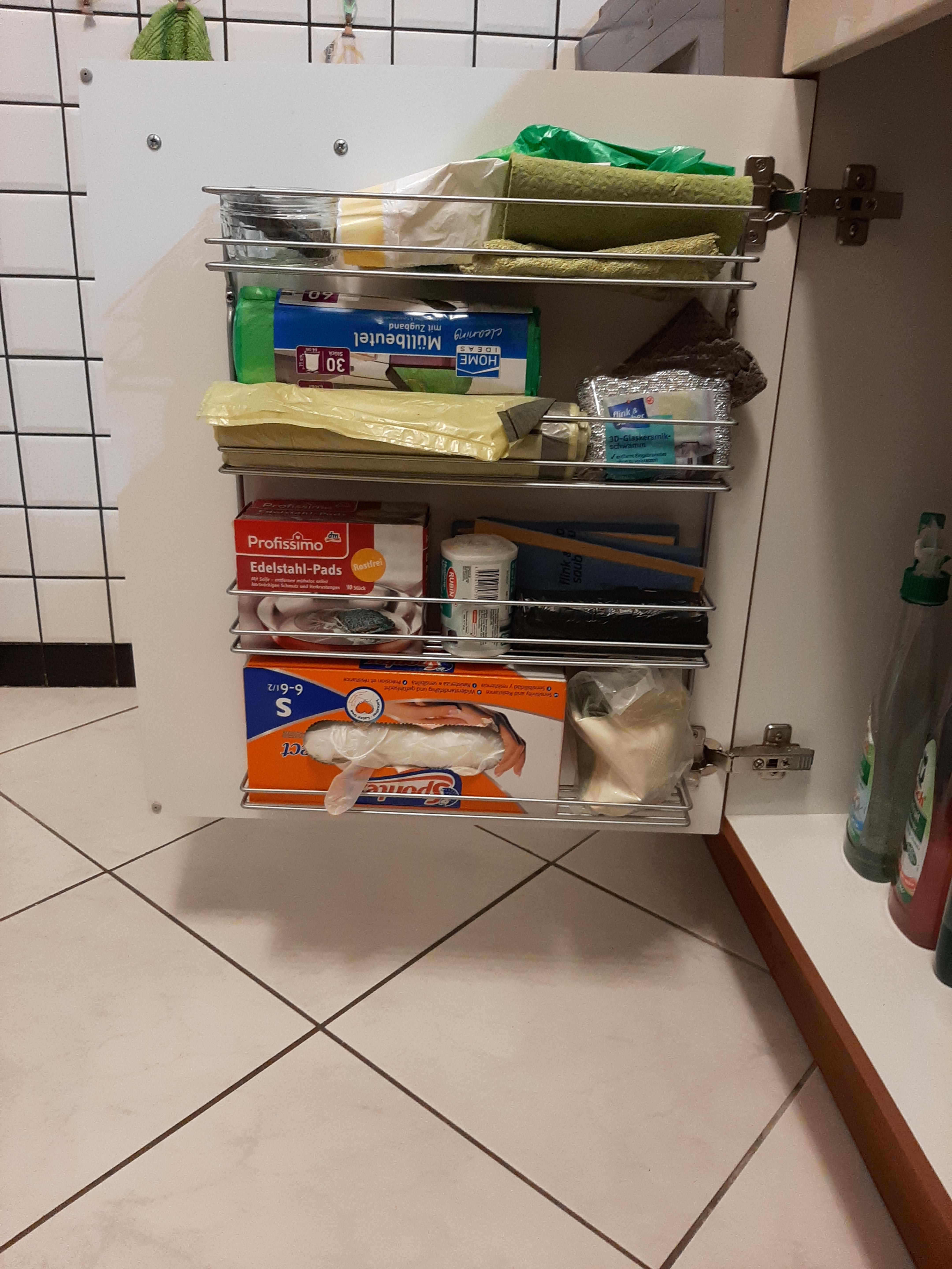 Endlich Ordnung im Regal